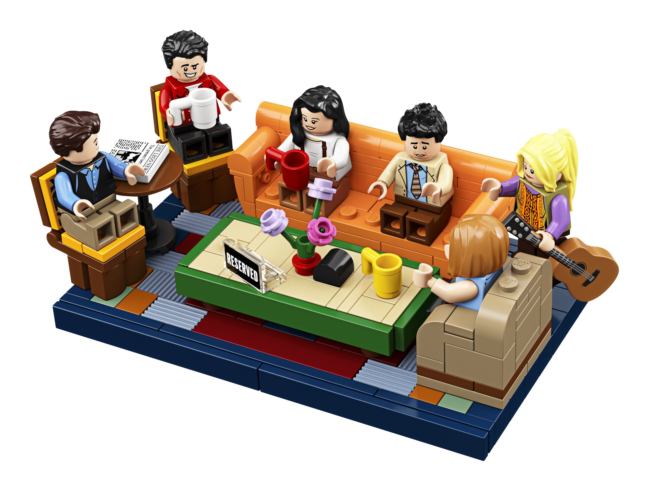 friends couch miniature