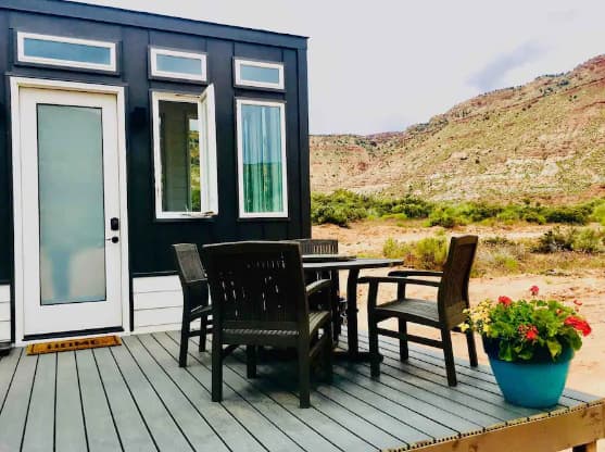 Tiny House Hot Tub Utah Rental Apartment Therapy
