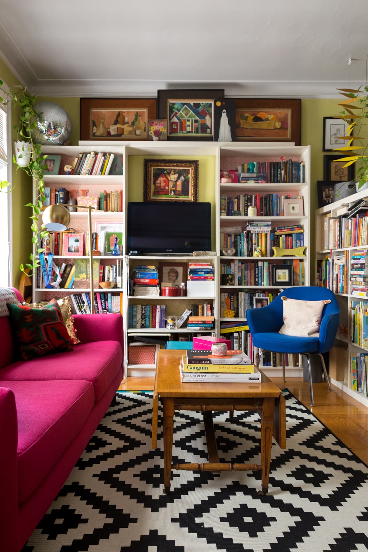 New York Studio Apartment Tour A Small, Colorful Home Apartment Therapy