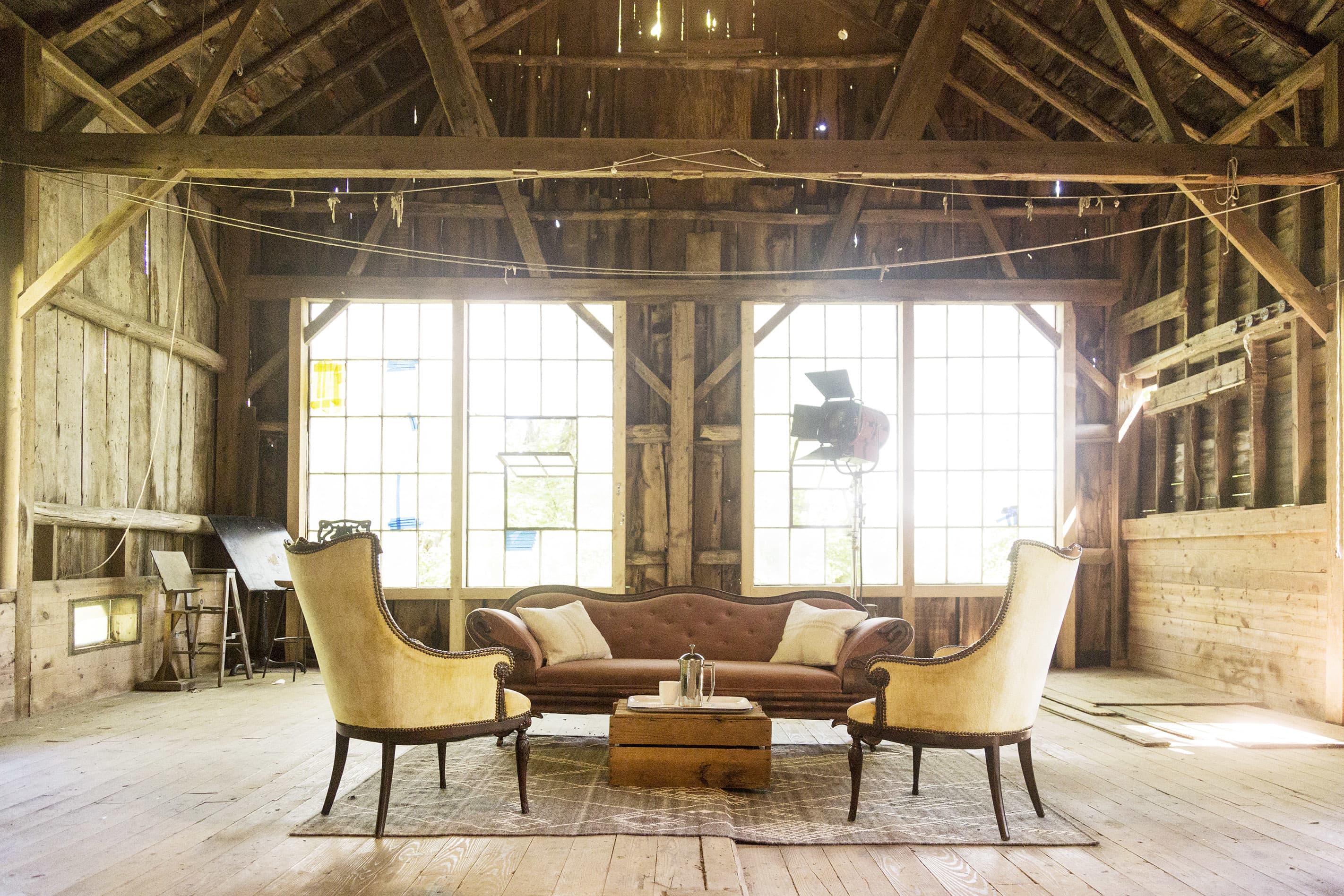 A Home and Studio in a Renovated Barn Apartment Therapy