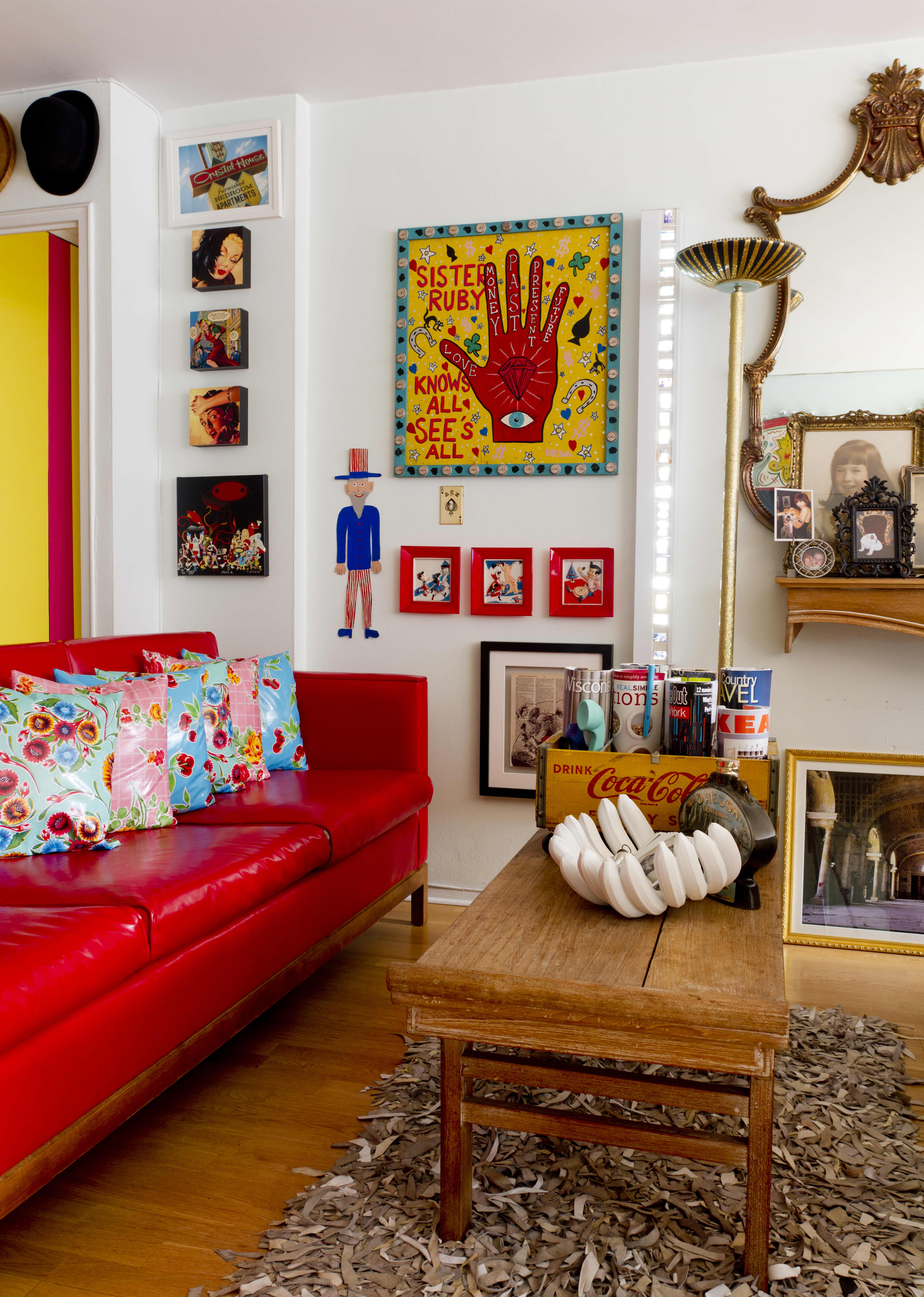 A Super Colorful and Whimsical Apartment in the East Village