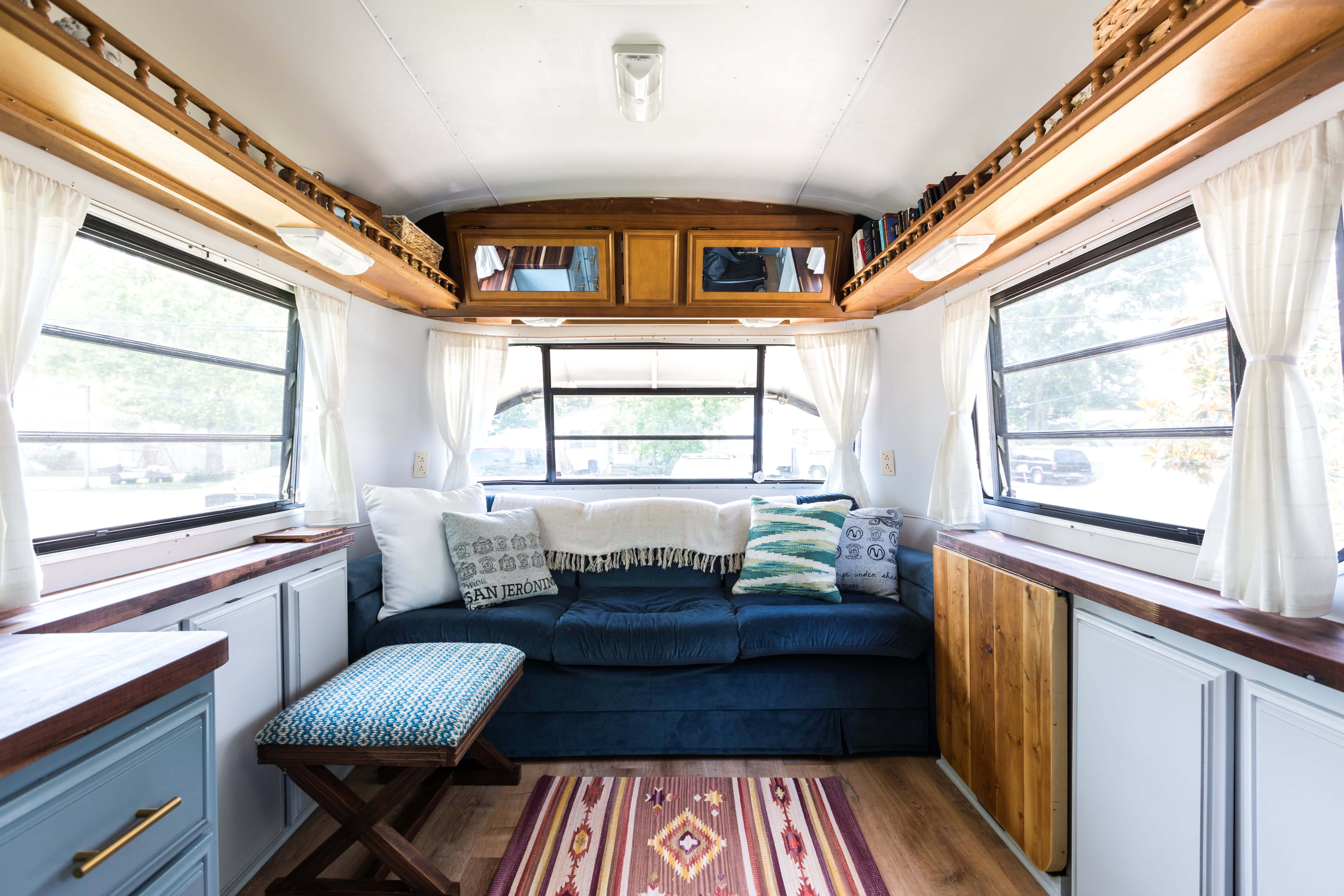 Tiny Home Inspiration RV Travel Trailer Tour Apartment Therapy