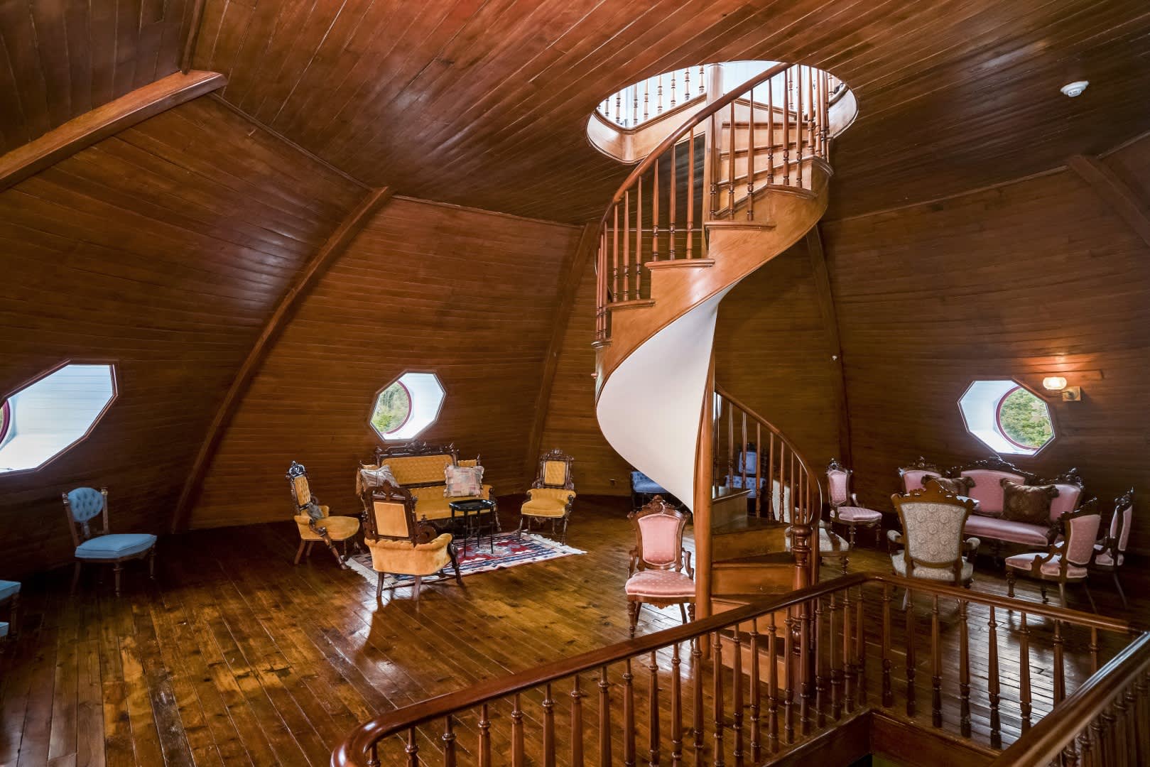 Rent this Ornate Octagon House on the Hudson for 40,000 a Month