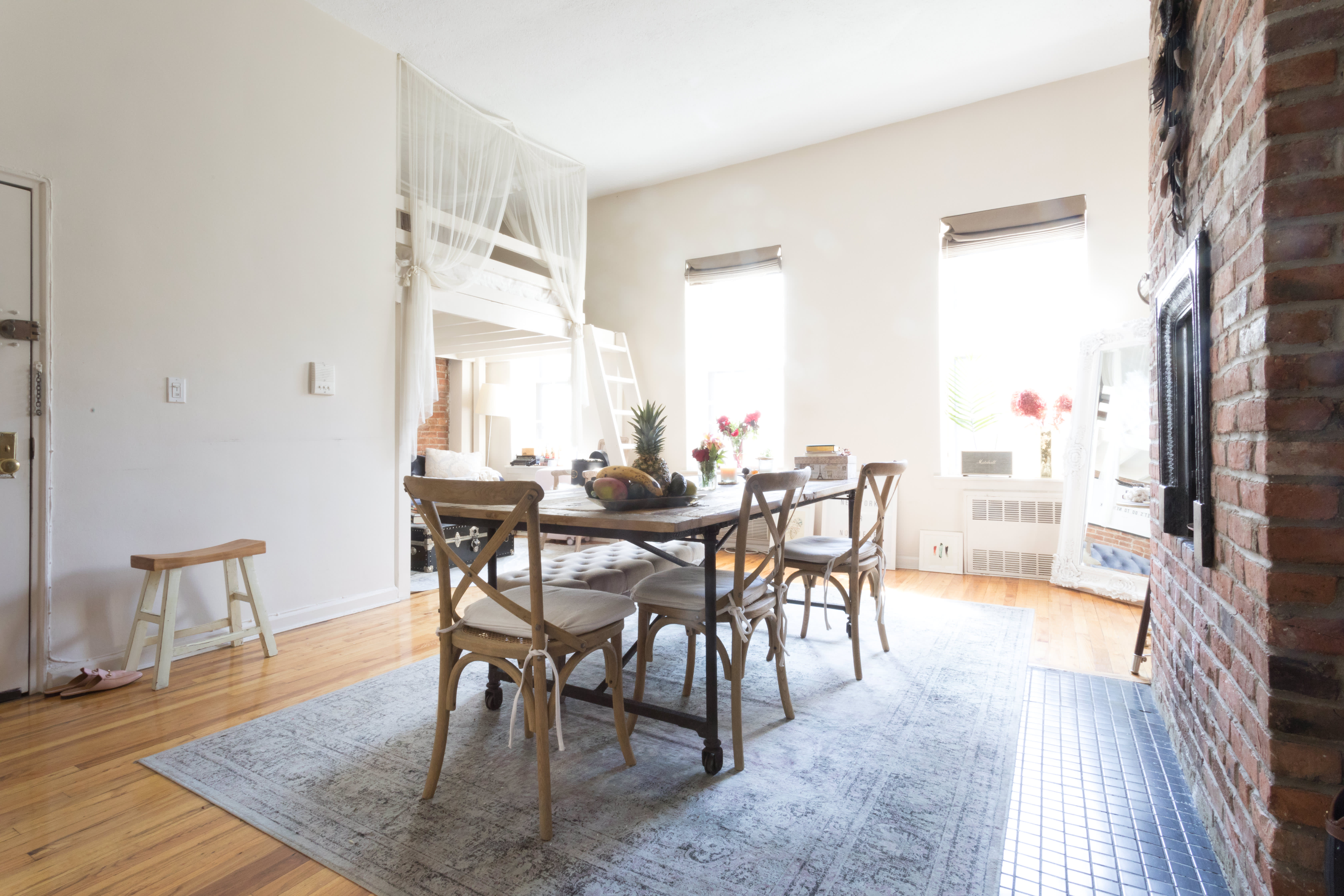 House Tour: A Thoughtful, Shabby Chic NYC Studio | Apartment Therapy