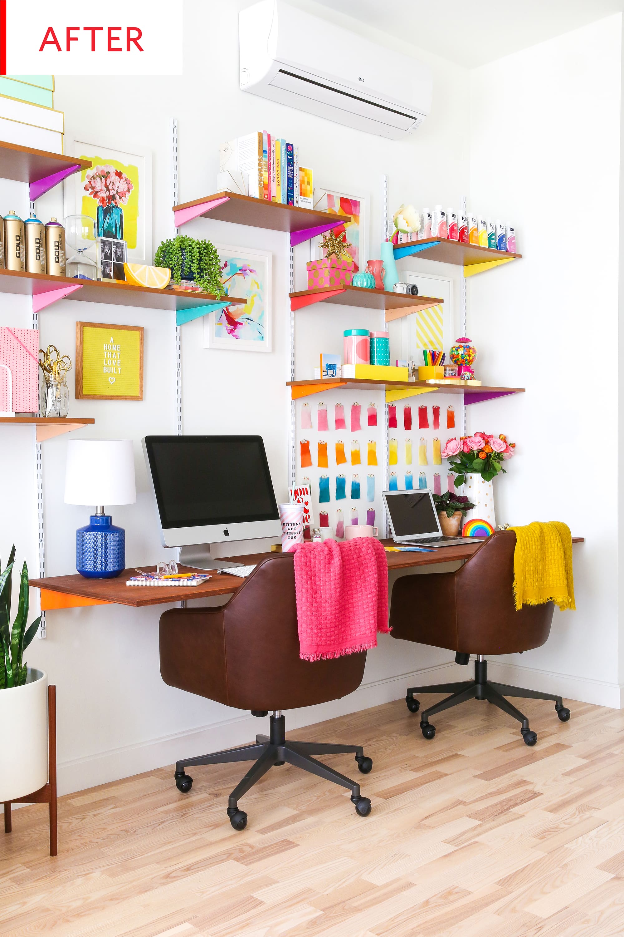 10 Best Home Office Redos Cool Home Office Makeover Ideas Apartment