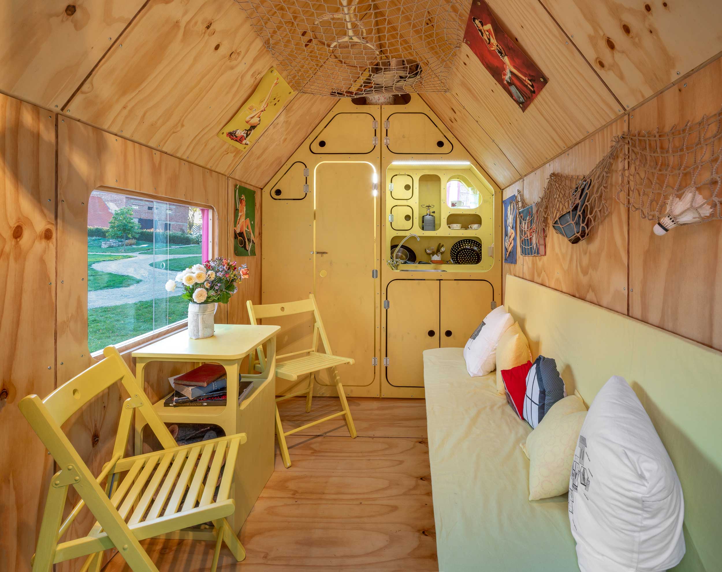 Tiny House Pink Photos Plans | Apartment Therapy