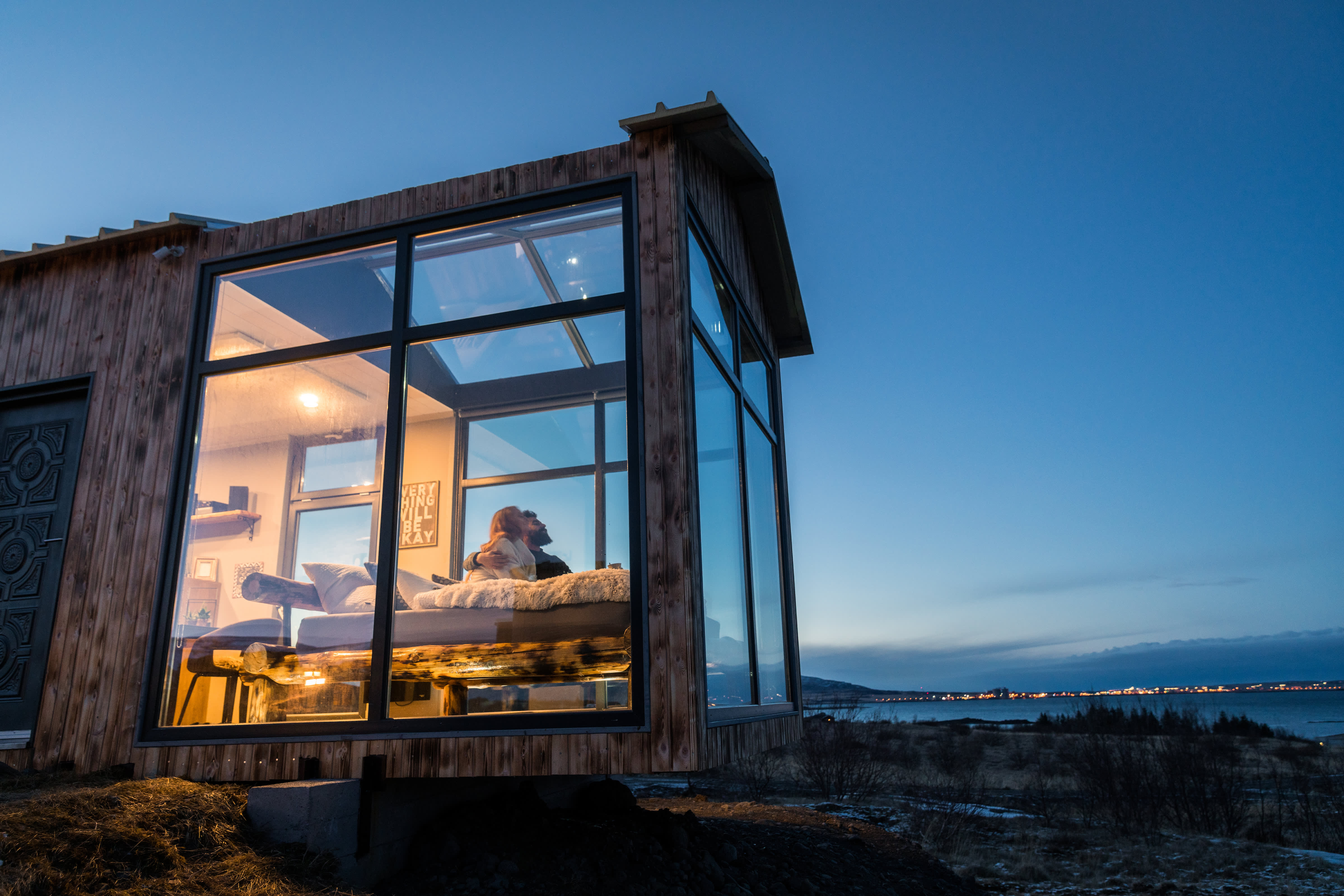 TIny House Cabin Hotel Glass Roof Iceland Northern Lights | Apartment