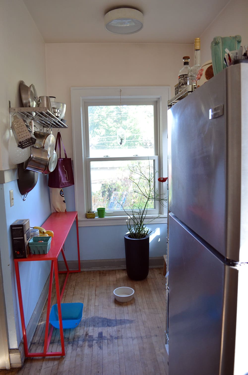 Before & After Claire & Jeffrey’s Mostly DIY Kitchen