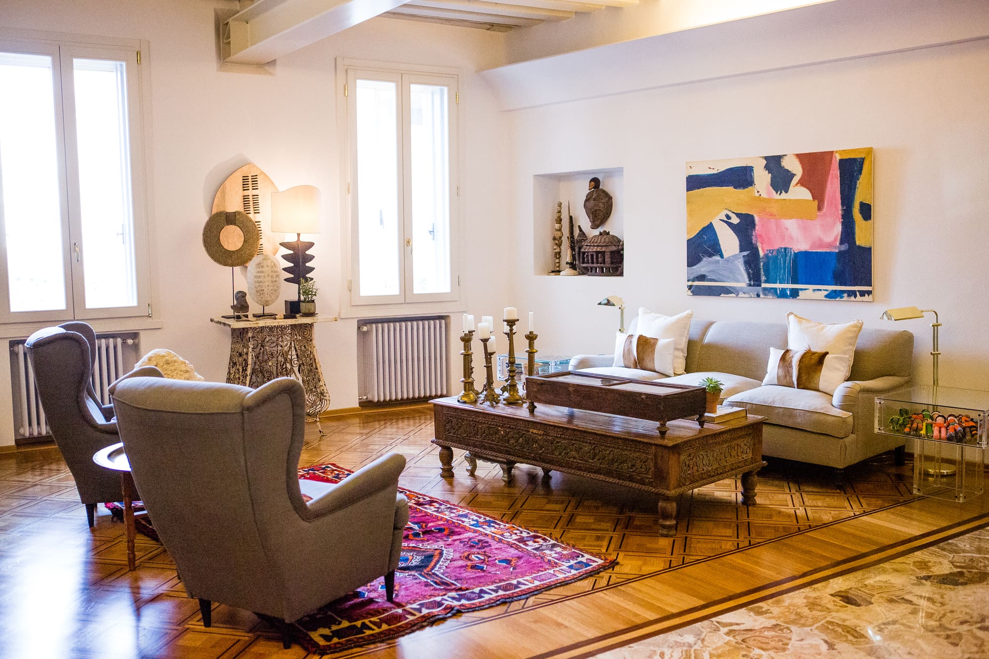House Tour A Global & Italian Apartment Apartment Therapy