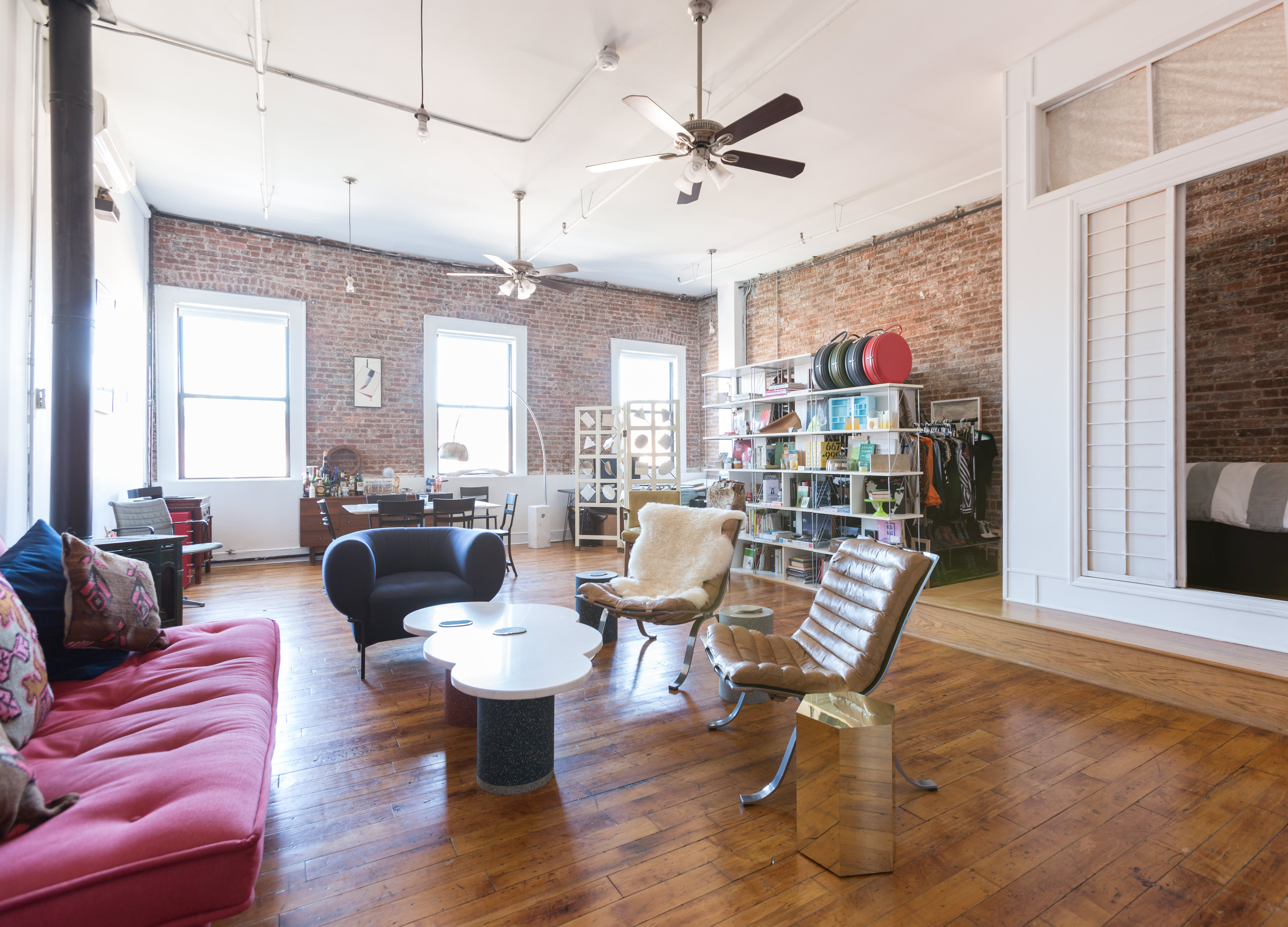 brooklyn loft dining room