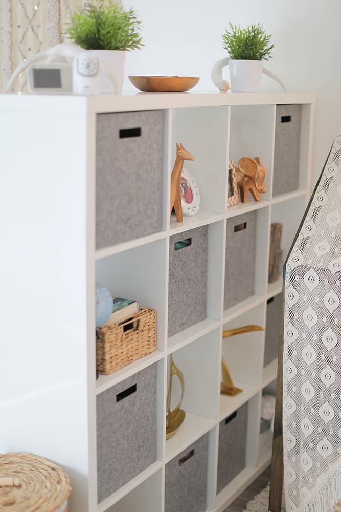 Baby Makes Three A Shared Master Bedroom & Nursery with Global Style