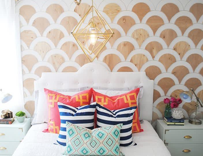 Buy or DIY 12 Creative Wood Headboards Apartment Therapy