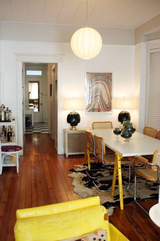 View of Dean's Stylish & Social Greystone | Apartment Therapy