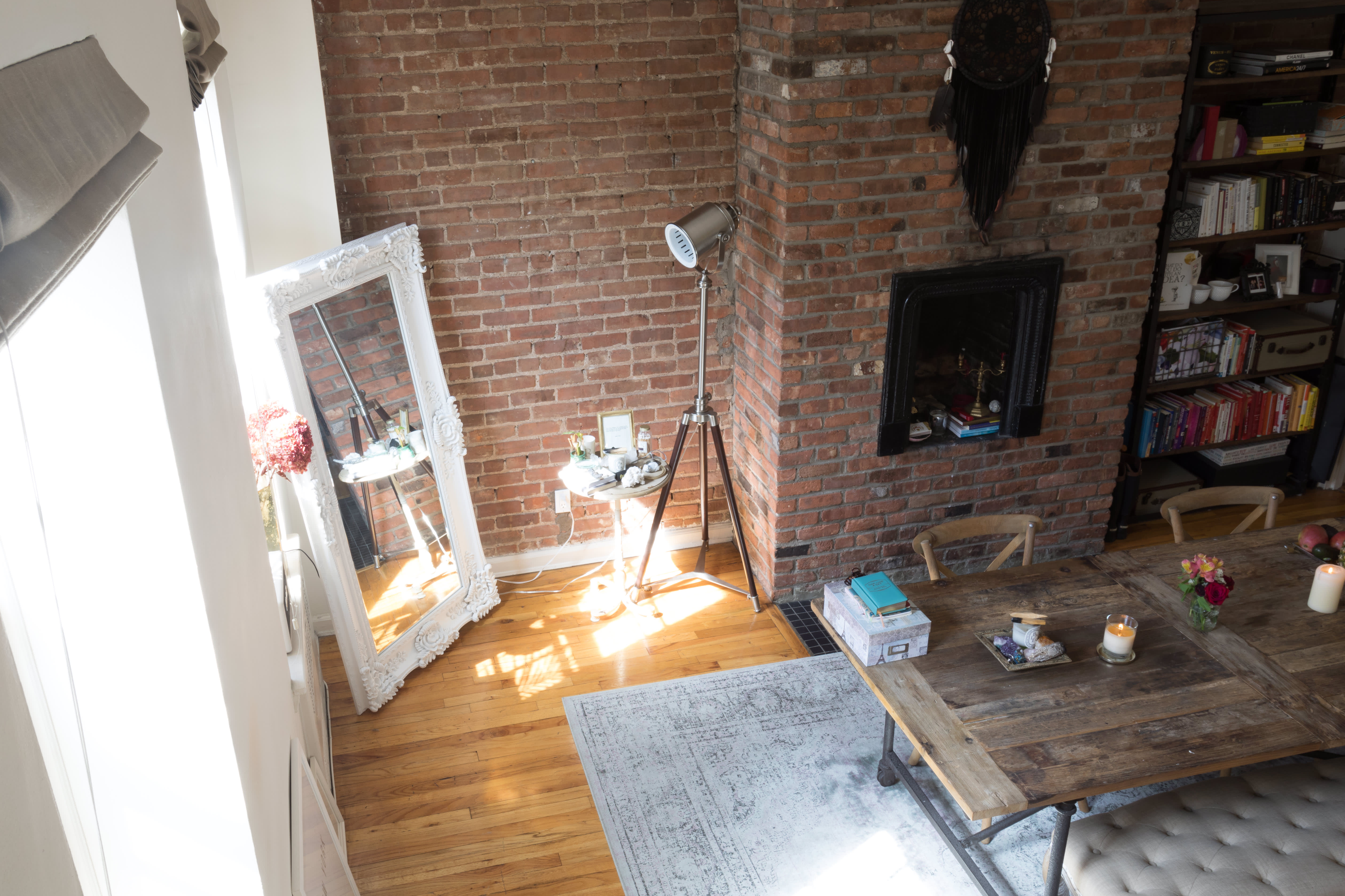 House Tour A Thoughtful, Shabby Chic NYC Studio Apartment Therapy