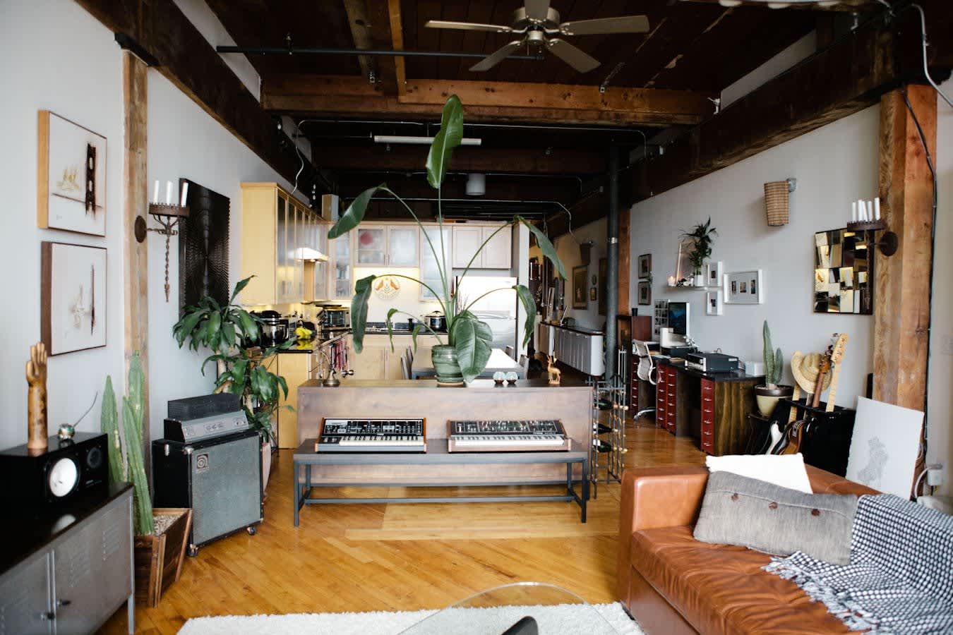 House Tour A Converted Loft in Oakland Apartment Therapy