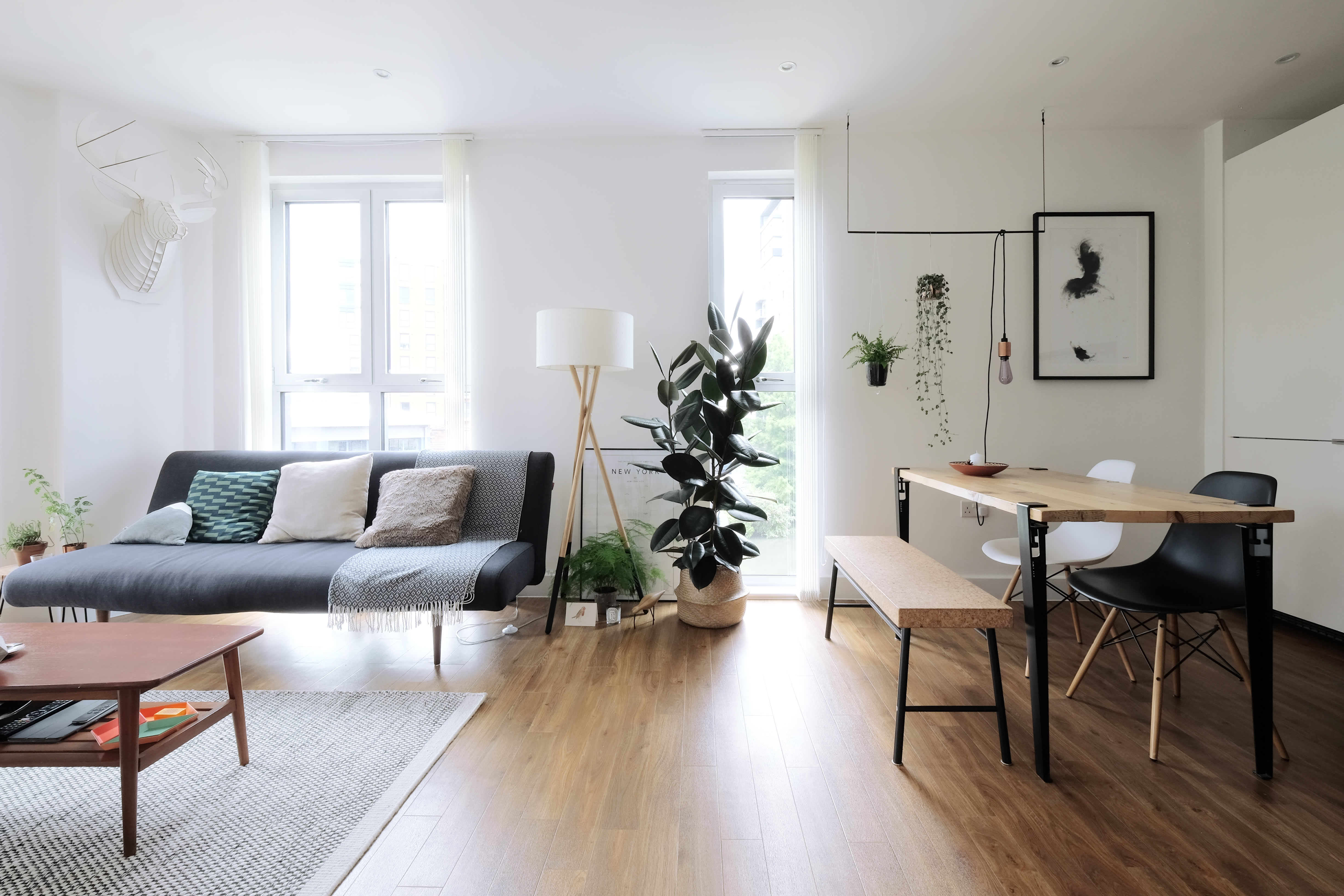 House Tour A Nordic Style London Flat Apartment Therapy