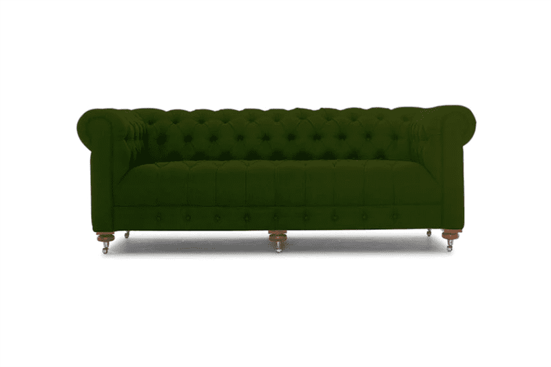 15 Beautiful Dark Green Sofas Apartment Therapy