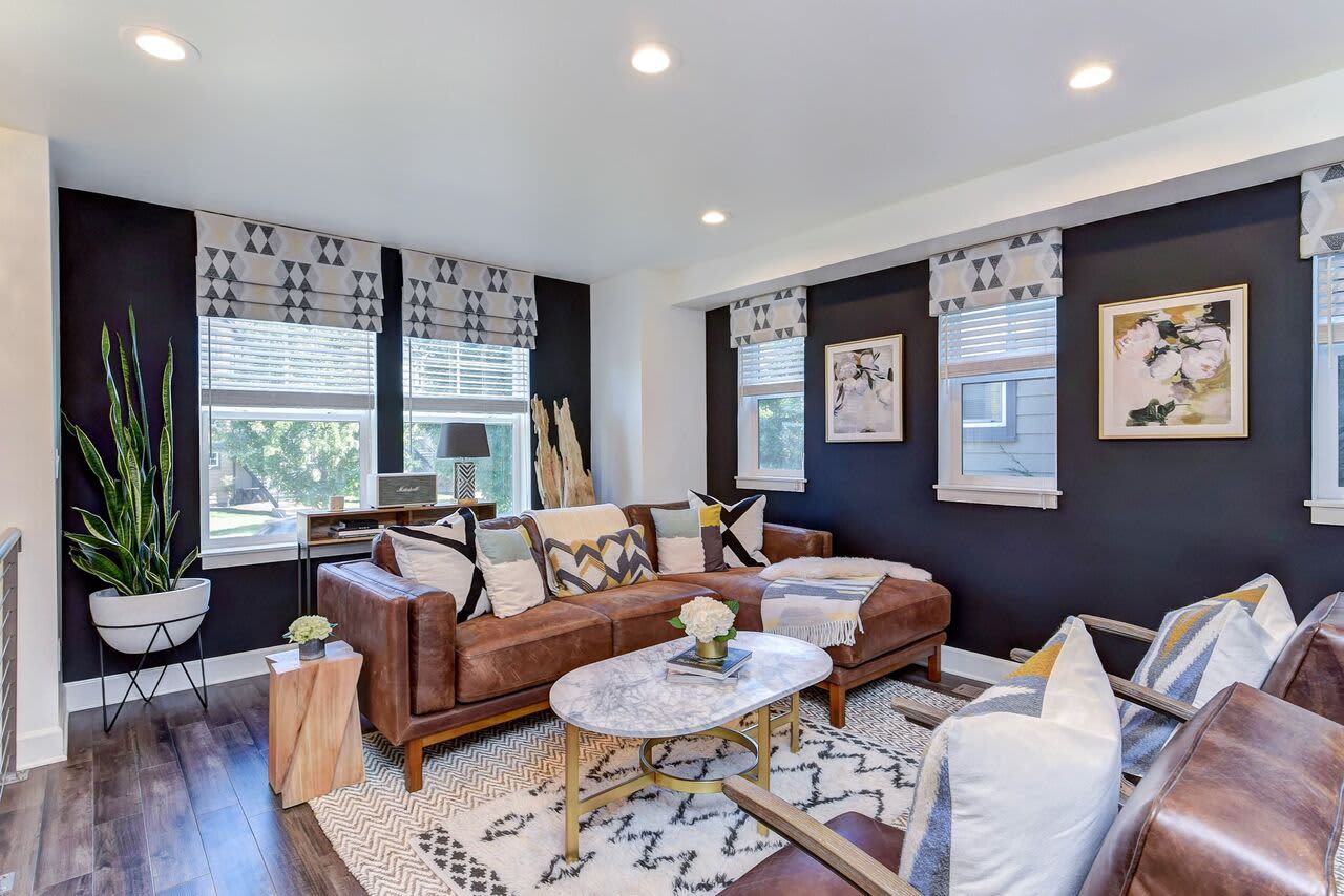 Adding Style and Character to a Dated Builder Grade Townhome