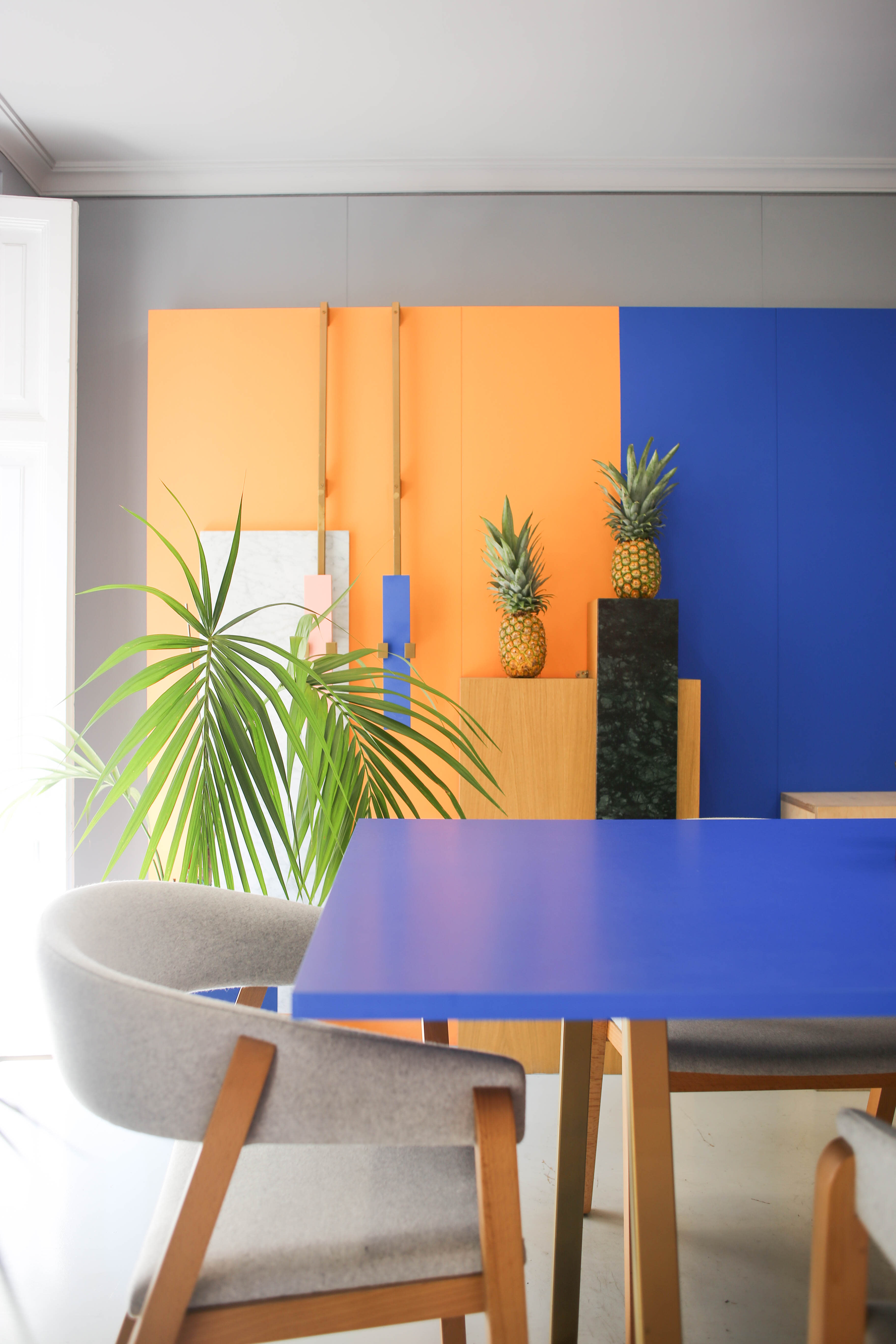 Workspace Tour: A Color-Shifting Interior Design Studio | Apartment Therapy
