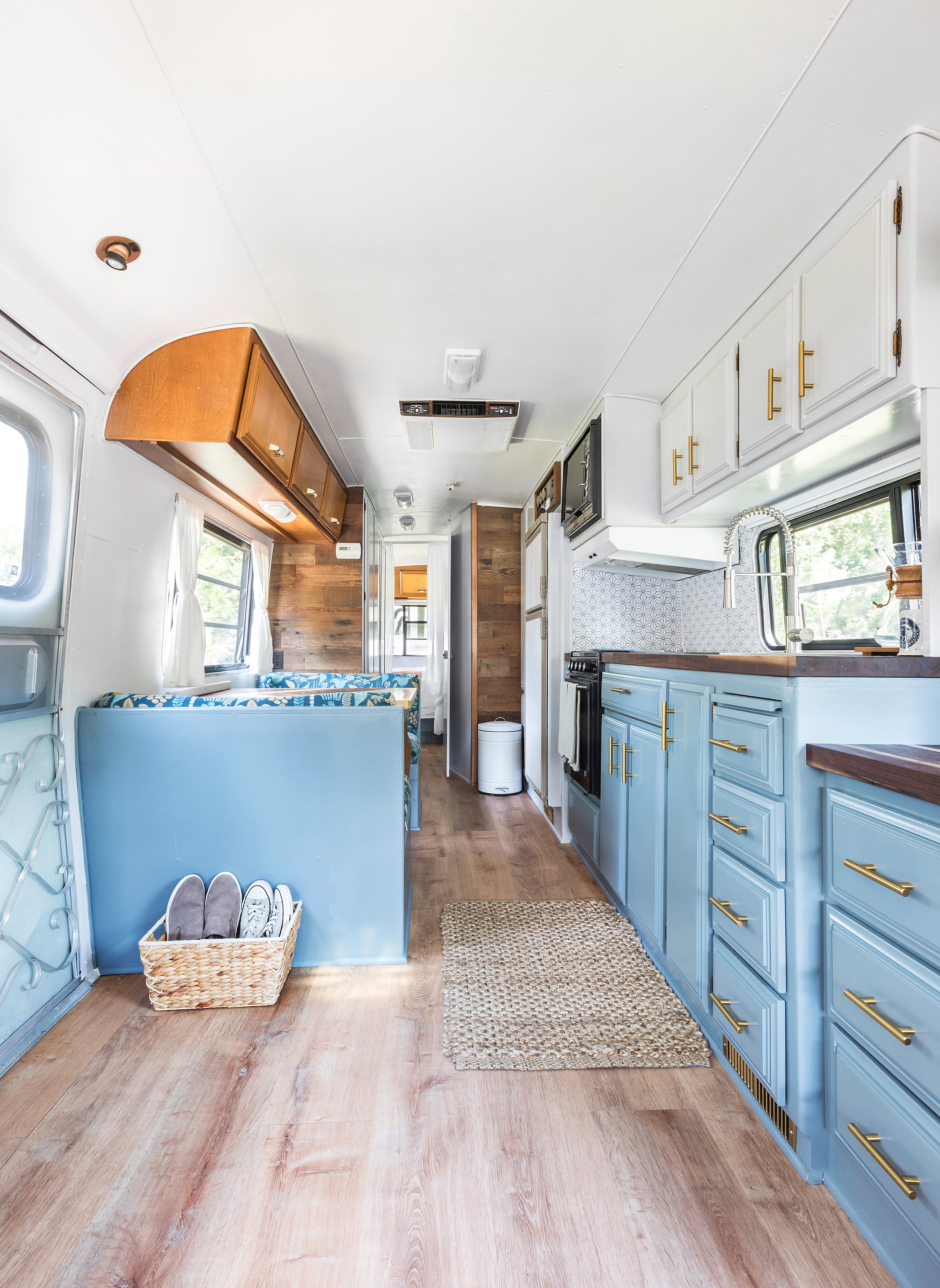 Tiny Home Inspiration RV Travel Trailer Tour Apartment Therapy