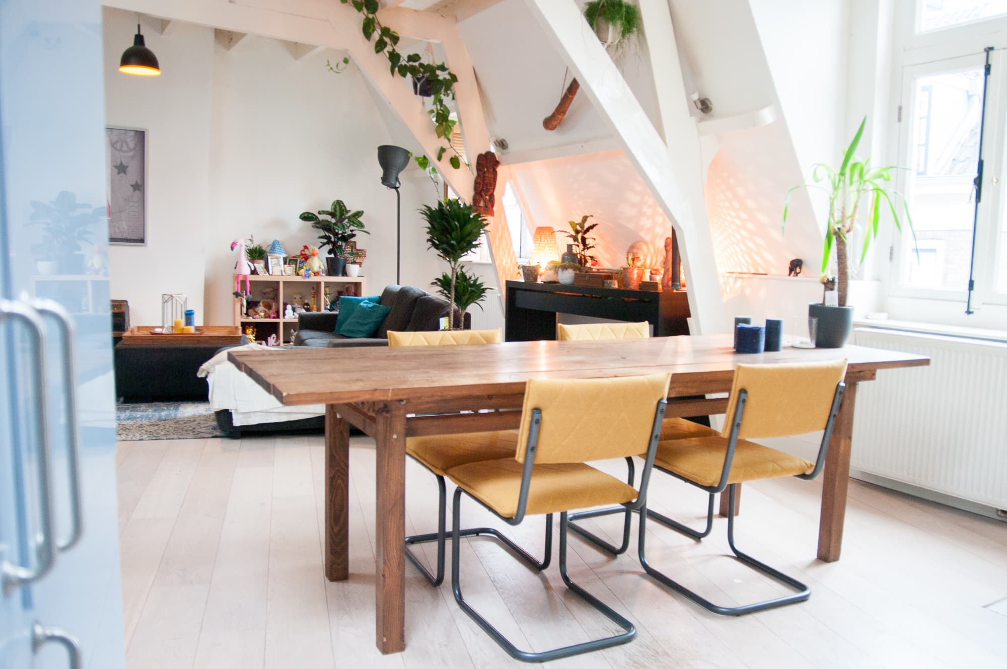 House Tour A Shared Attic Apartment in Utrecht Apartment Therapy