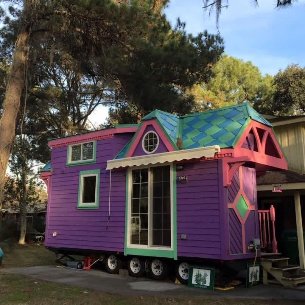 Bright Colorful Tiny House For Sale Photos Apartment Therapy