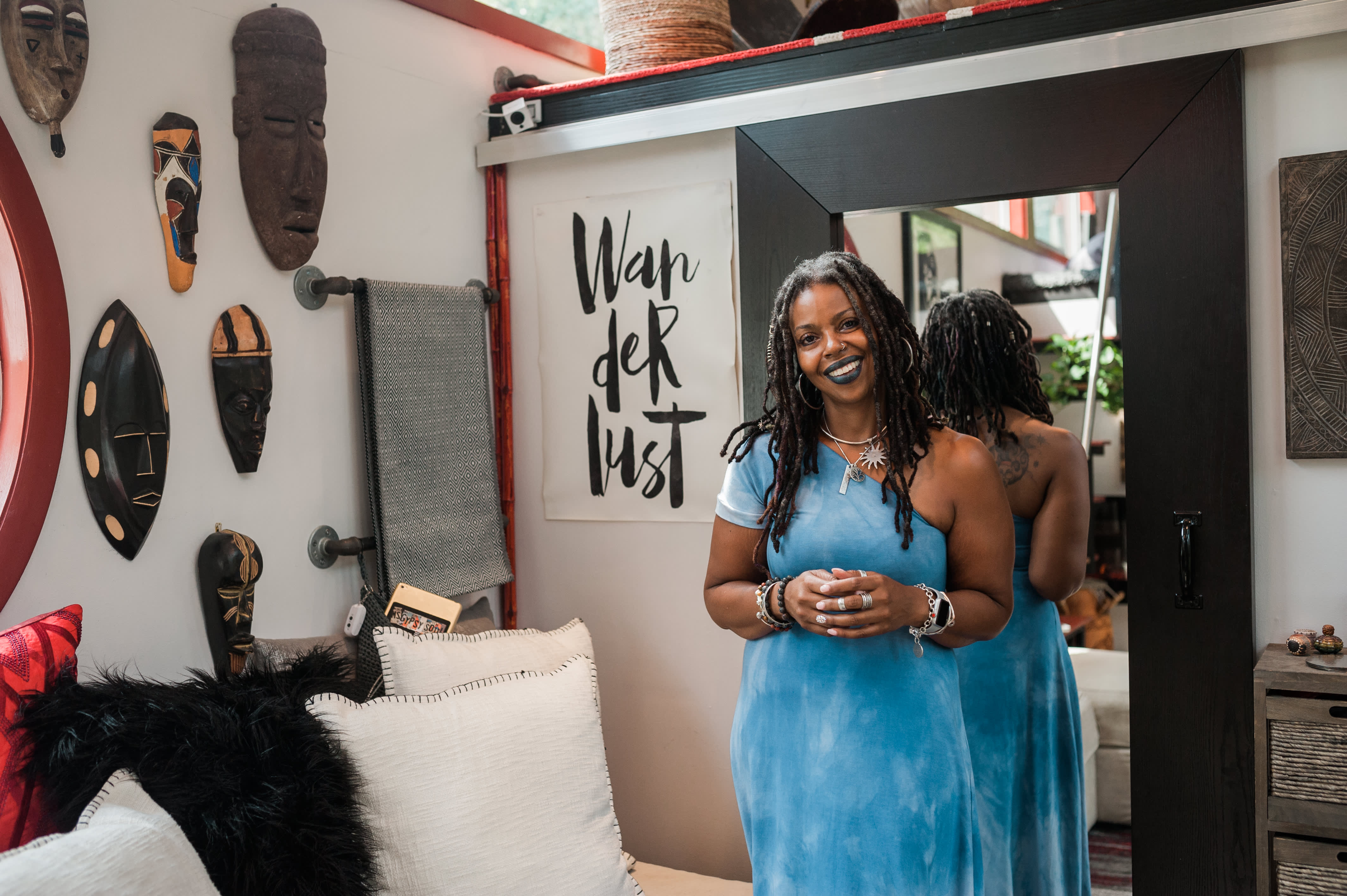 Tiny House Tour Photos Ms. Gypsy Soul Jewel Pearson Apartment Therapy