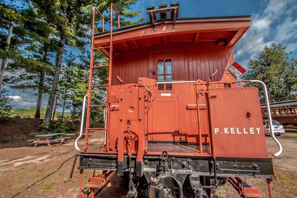 Peek Inside This Converted Caboose Tiny House For Sale Apartment Therapy