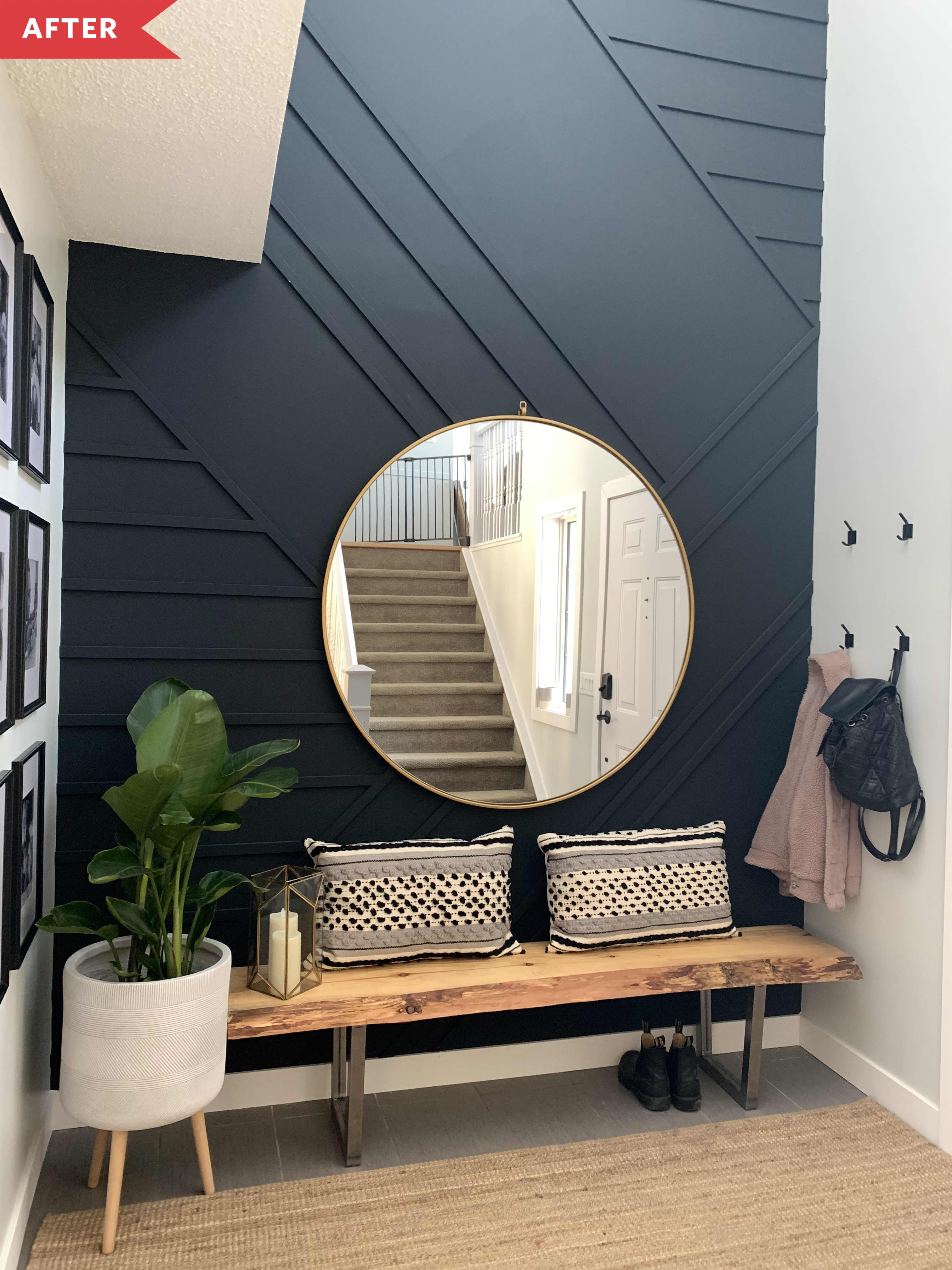 Best Entryway Makeovers of 2021 - Before and After Photos | Apartment ...