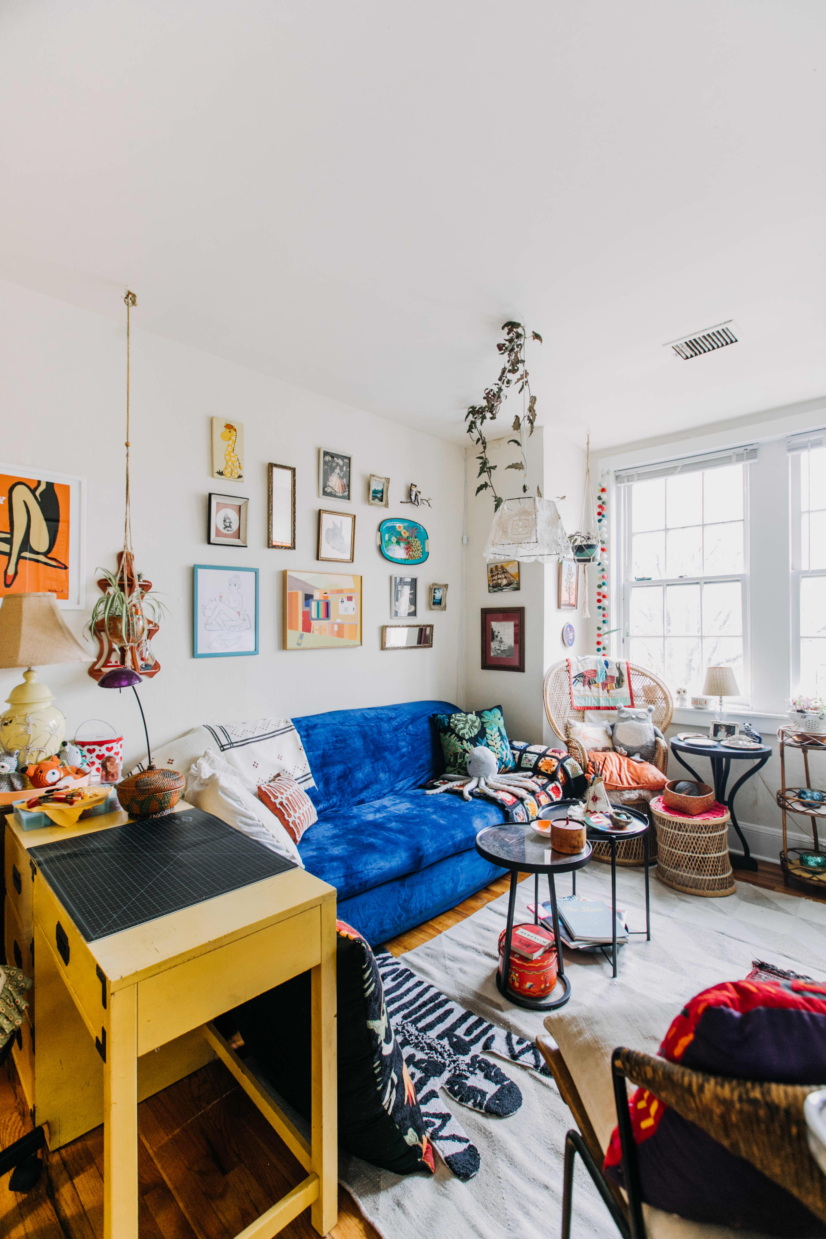 Small Studio Apartment Maximalist Decorating Ideas | Apartment Therapy