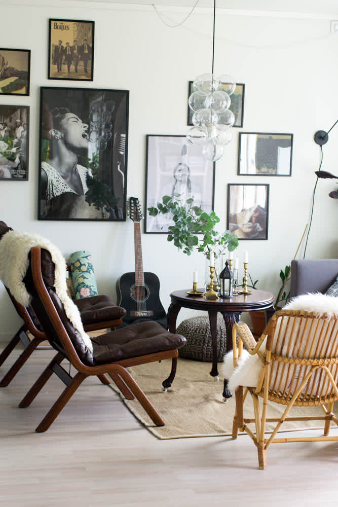 Curated visual reference: Scandinavian Bohemian Apartment Reference: Scandinavian Bohemian Norway Home Tour