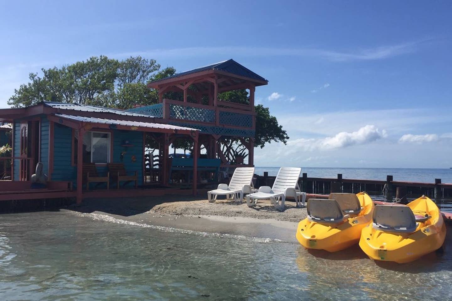 Belize Island Airbnb vacation Apartment Therapy