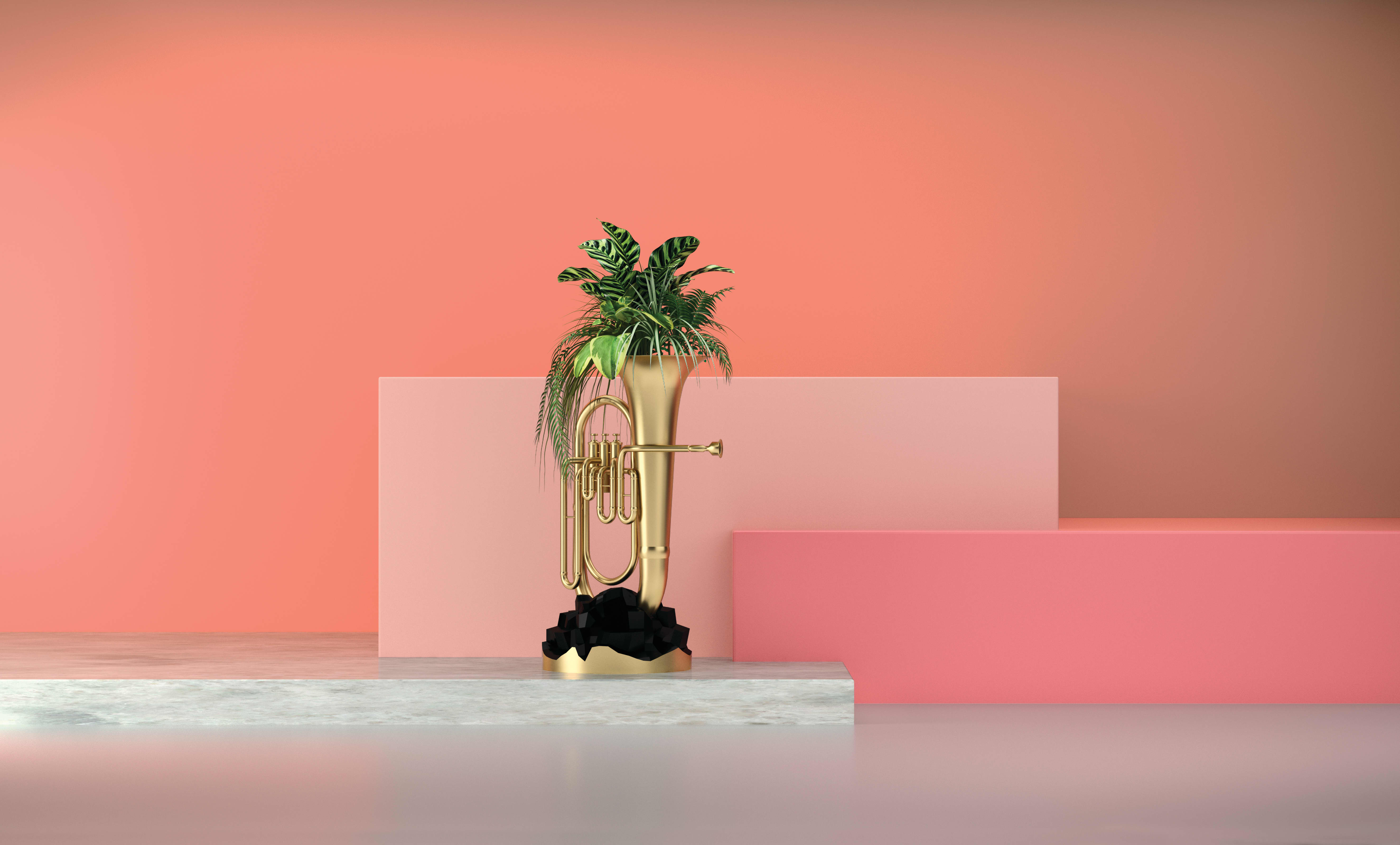 Sculptural planters from YO2 | Apartment Therapy