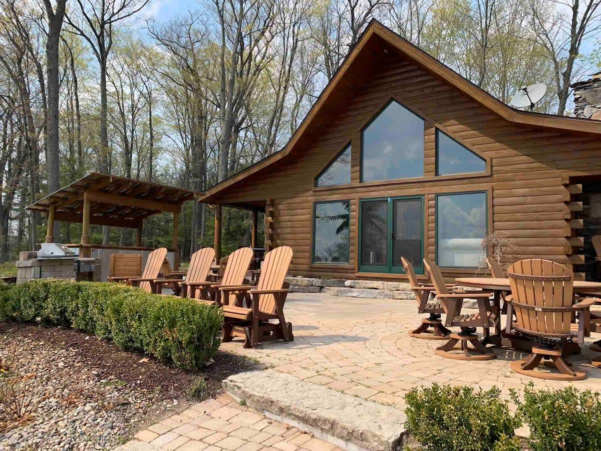 This Cabin on Airbnb Gives You Access to a Private Island in Michigan