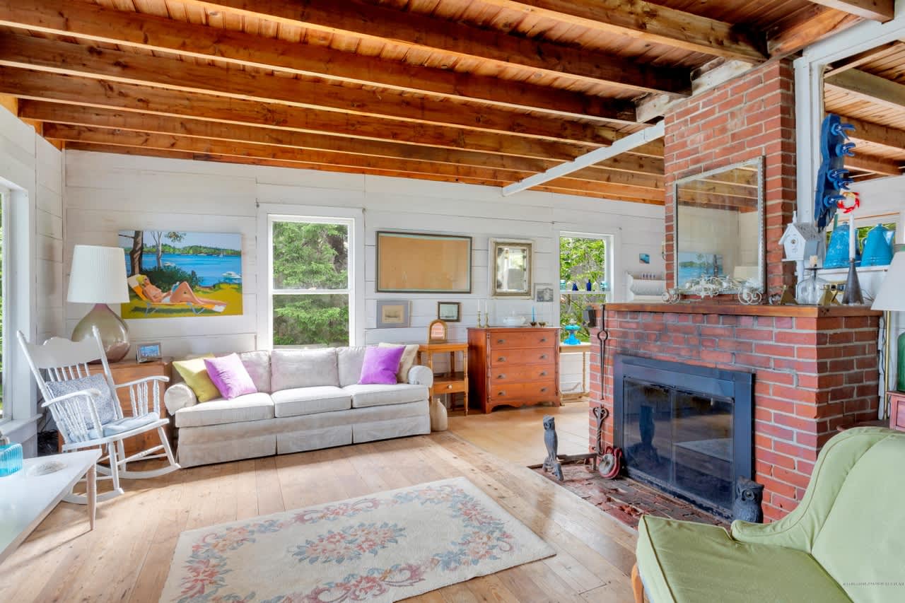 Cushing Maine Summer Cottage for Sale Apartment Therapy