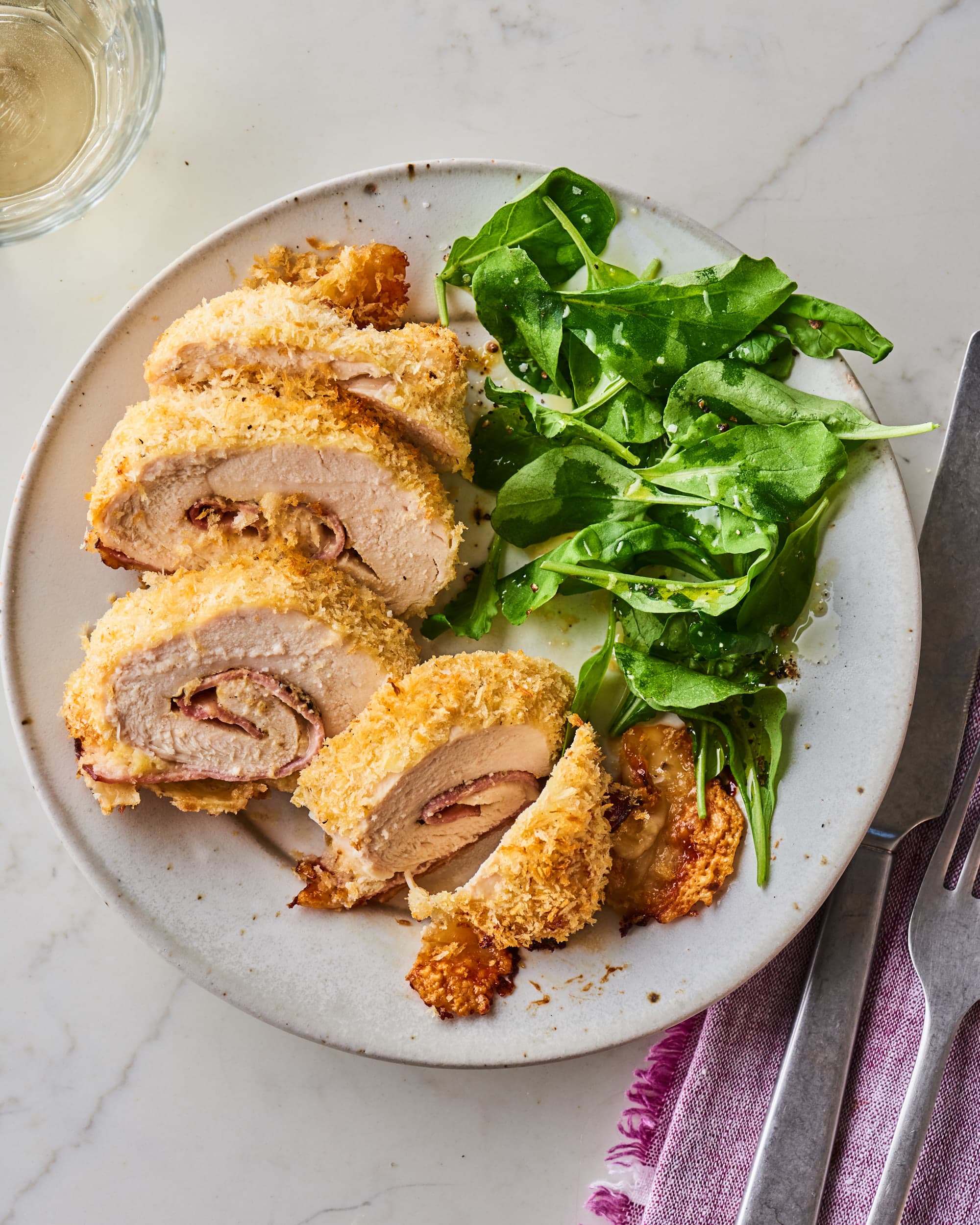 How To Make The Easiest Chicken Cordon Bleu At Home Kitchn