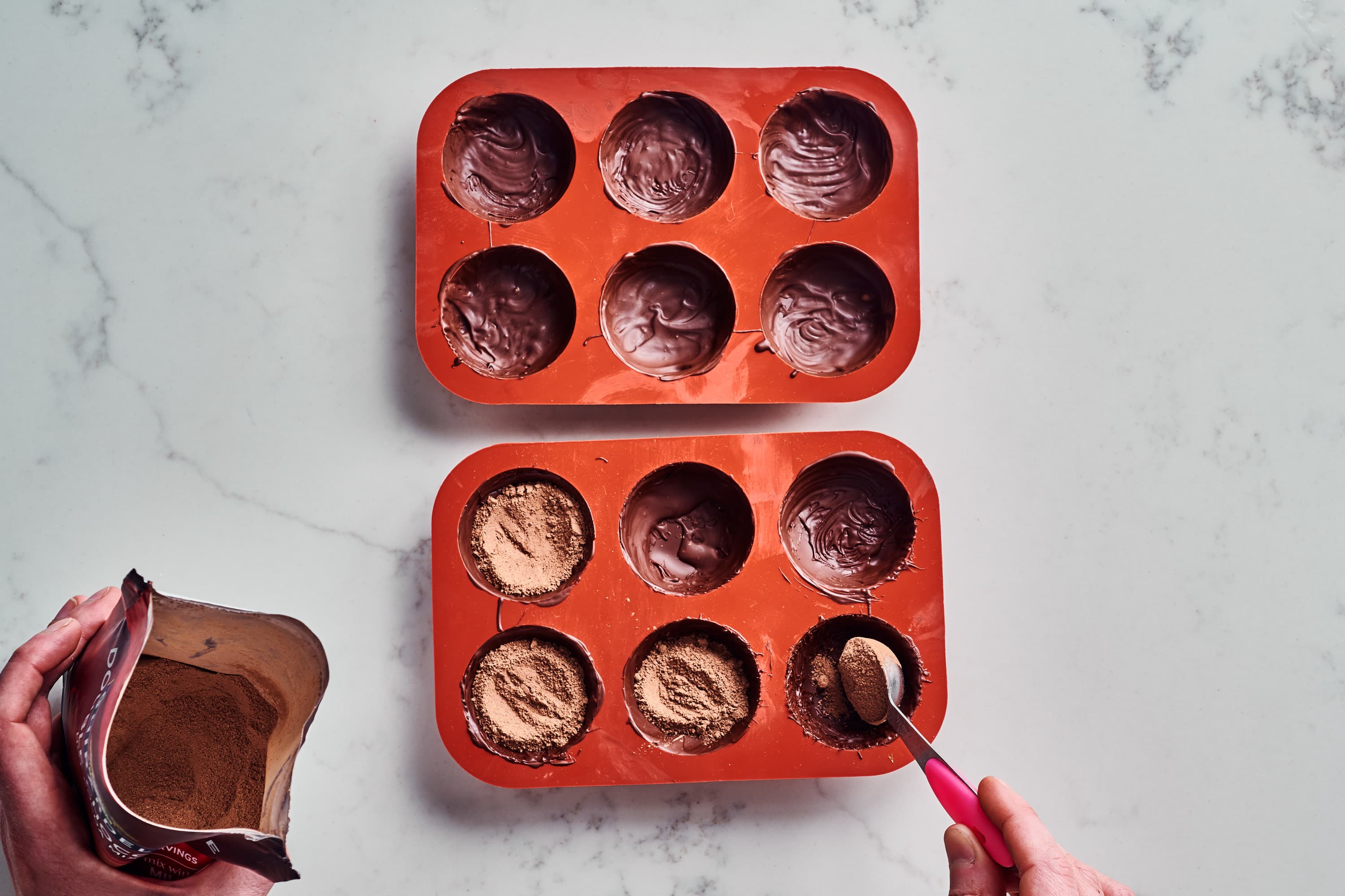 How To Make Hot Chocolate Bombs With Or Without A Mold Kitchn