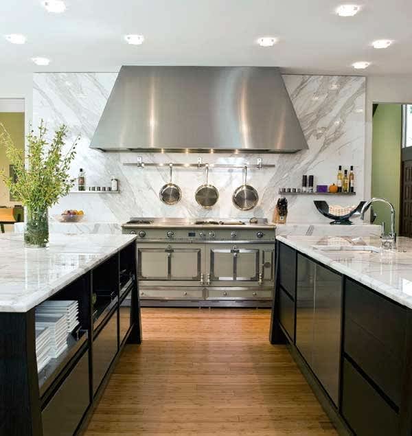 Aspirational Inspiration Stone Slab Backsplashes Kitchn