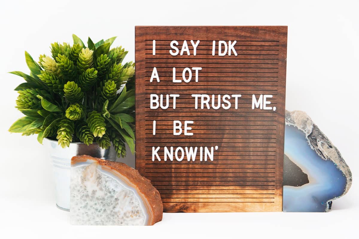 Funny Food Sayings for Letter Boards | Kitchn