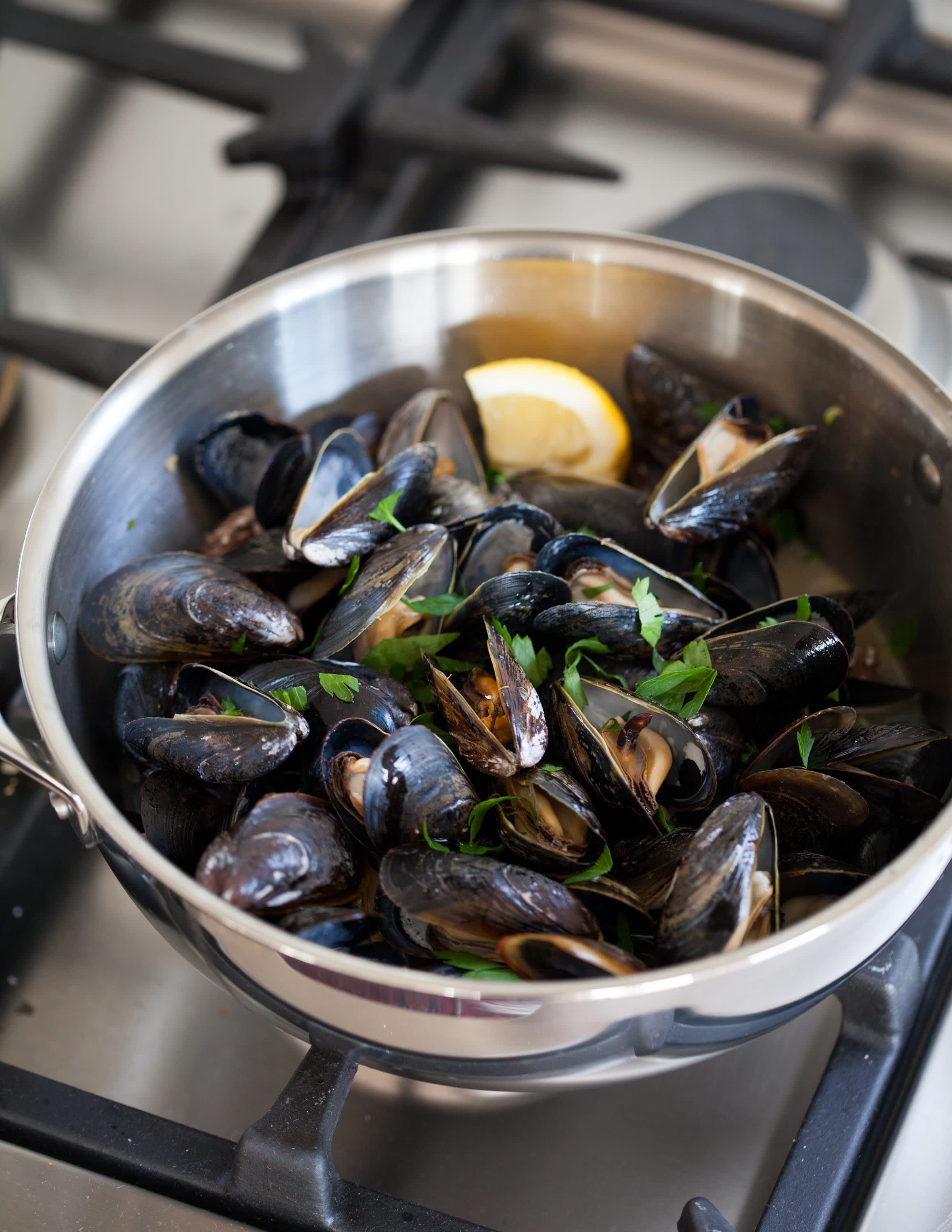 How To Cook Mussels On The Stovetop Kitchn