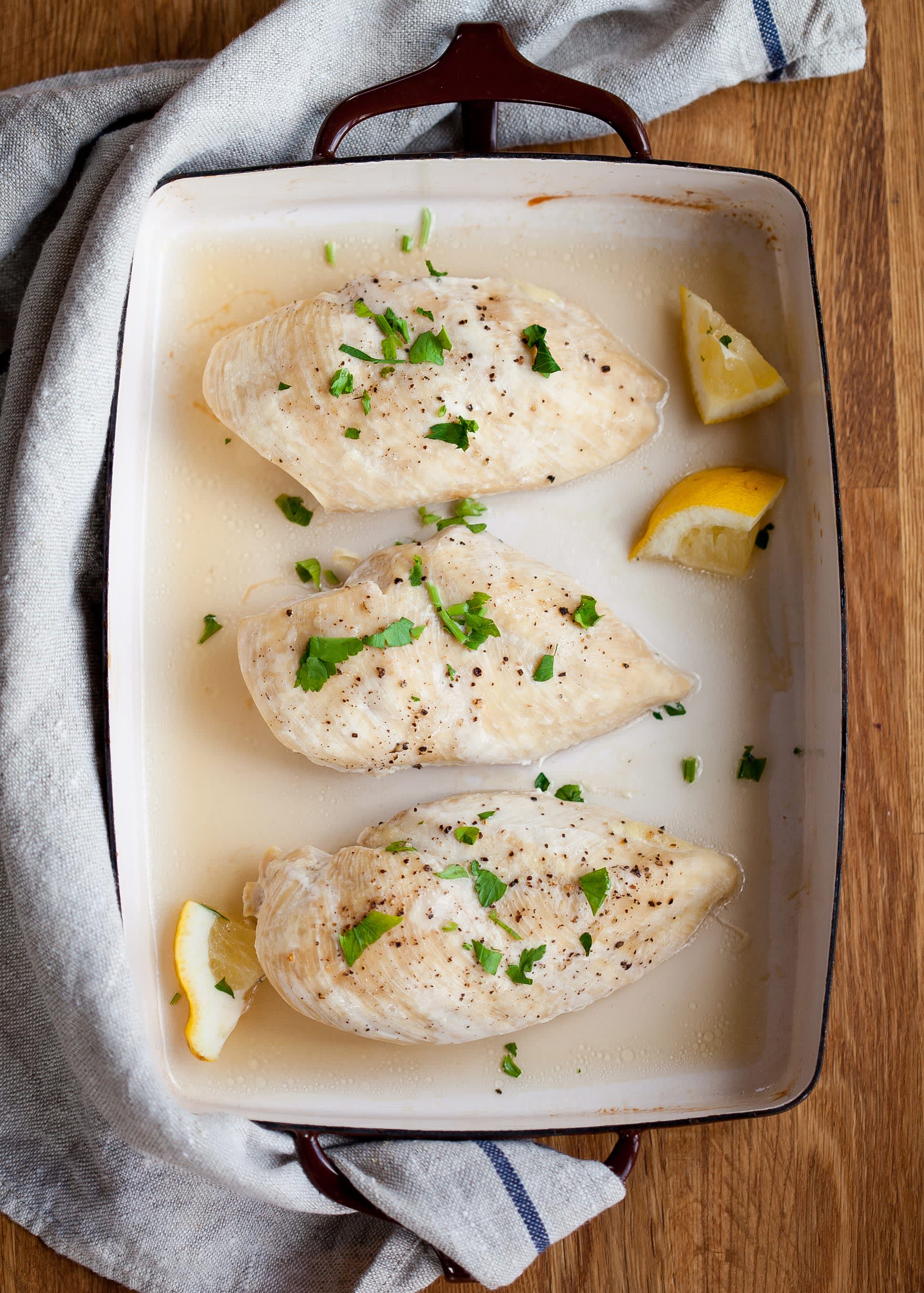 How To Bake Chicken Breasts In The Oven The Simplest Easiest Method Kitchn