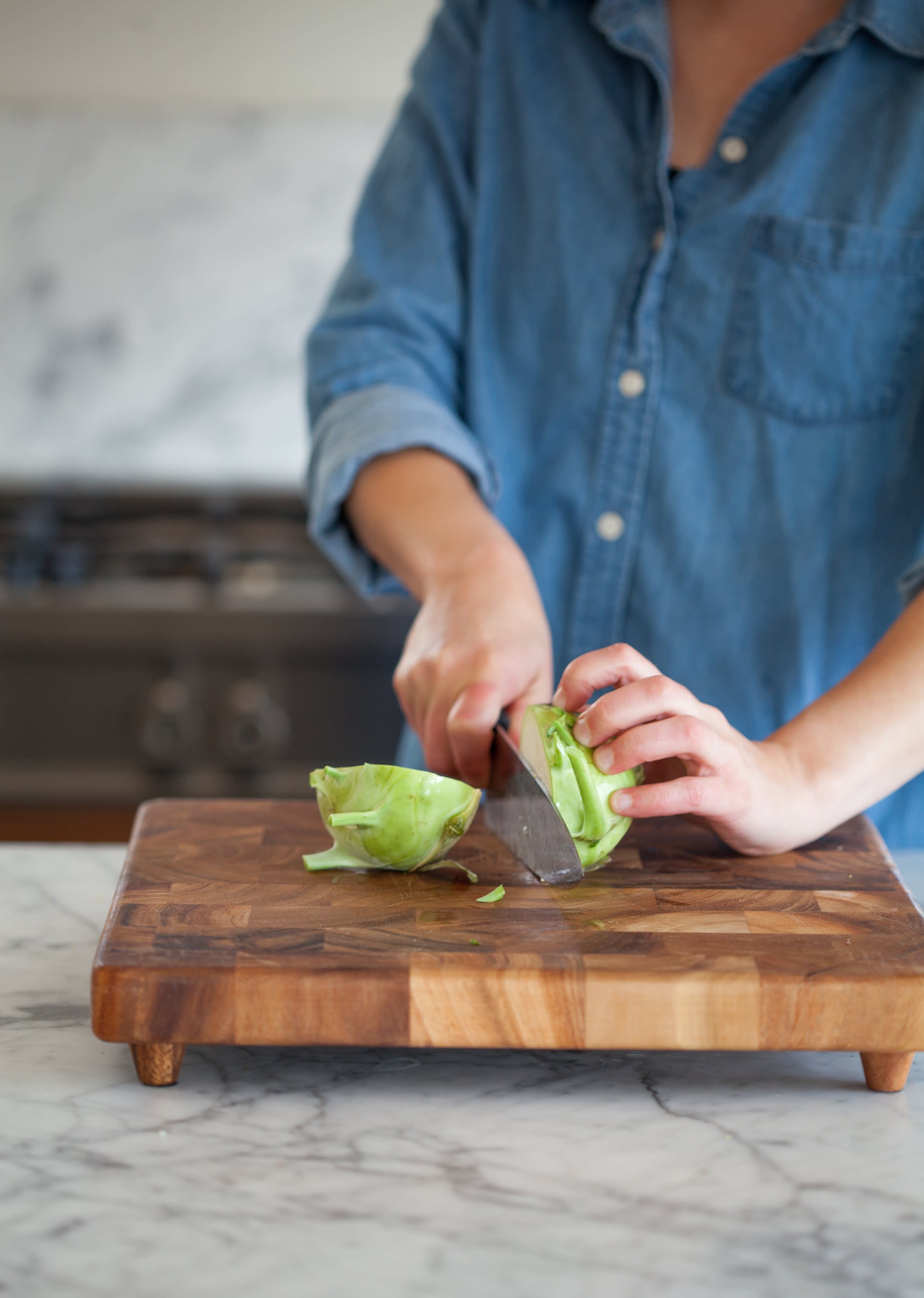 How To Cut Up Kohlrabi | Kitchn