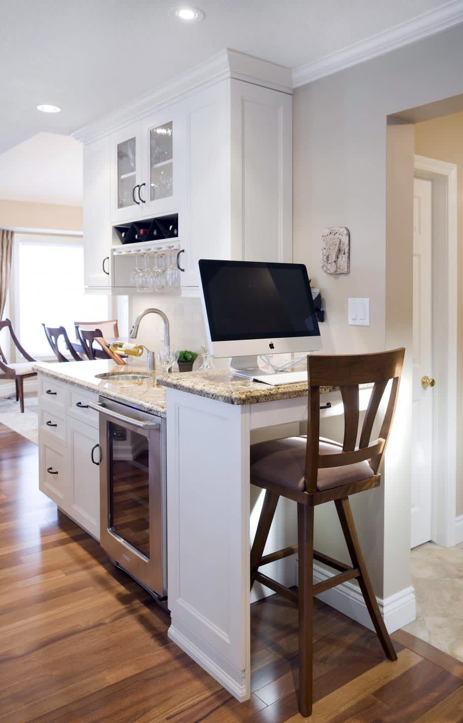 8 Ways To Work A Desk Into The Kitchen Kitchn