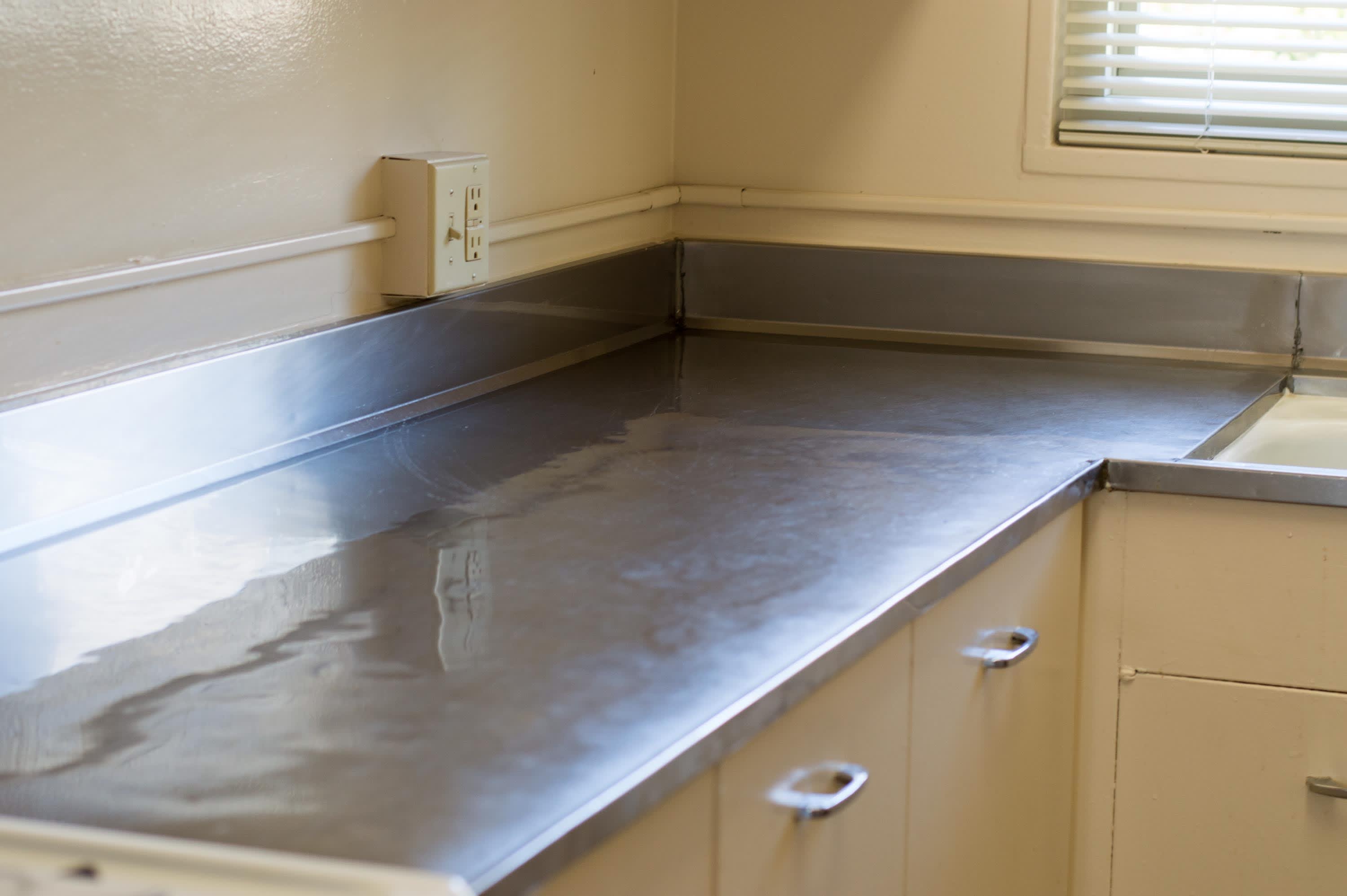 How To Clean Stainless Steel Countertops To A Shiny Streak Free Finish Kitchn