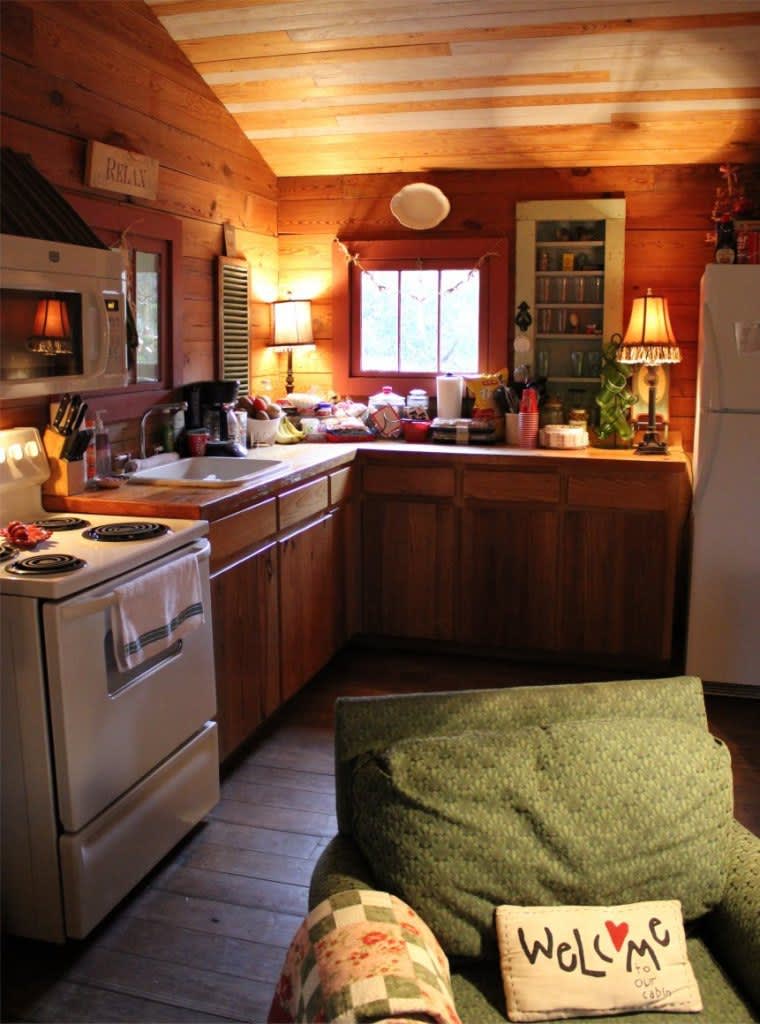 Summer Getaways Cozy Cabin Kitchens Kitchn