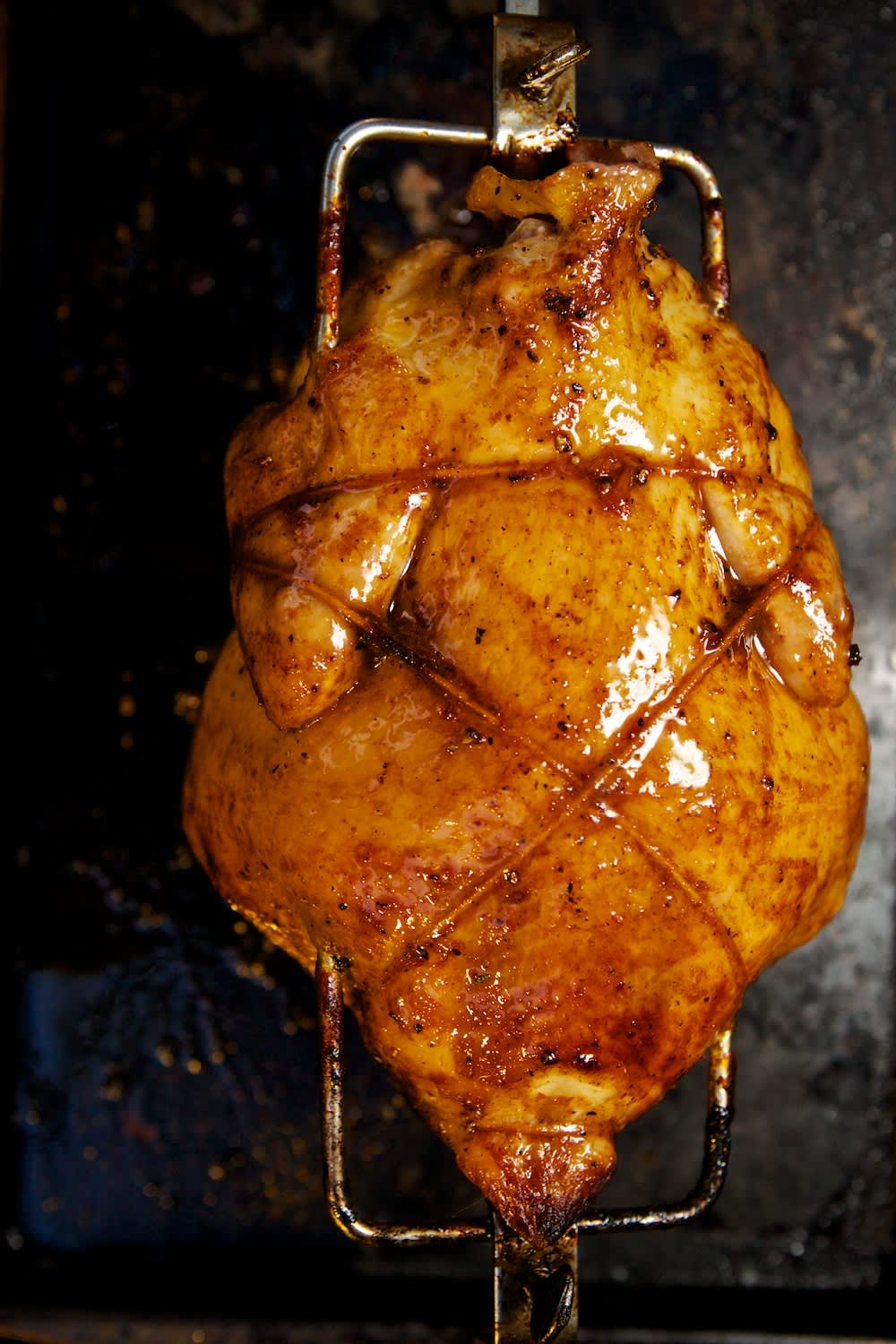 How To Cook a Crispy, Juicy Rotisserie Chicken on the ...