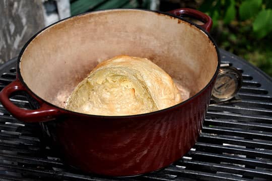 How To Bake No-Knead Bread On the Grill | Kitchn