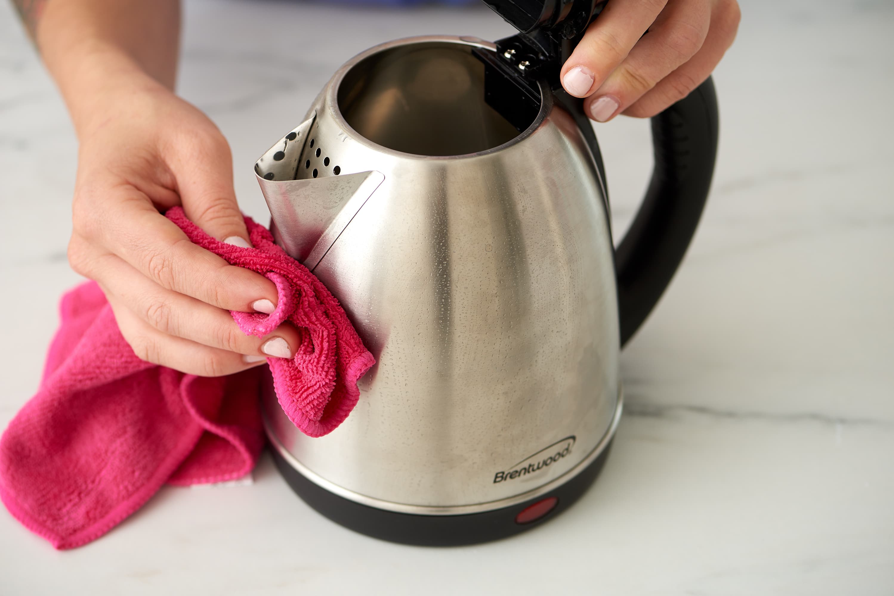 How to clean the inside of a kettle with vinegar How To Clean An Electric Kettle Kitchn