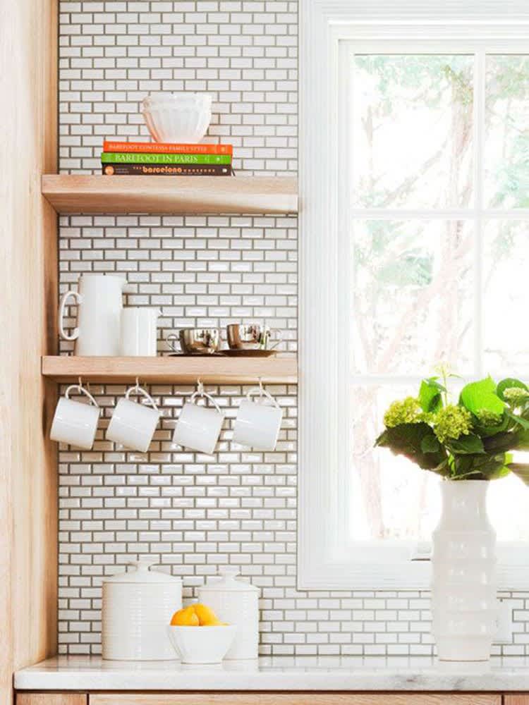 10 Places To Put A Floating Shelf In The Kitchen Kitchn