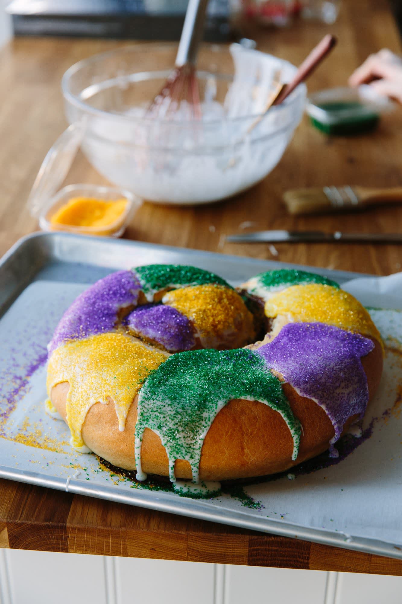 How To Make a King Cake for Mardi Gras | Kitchn